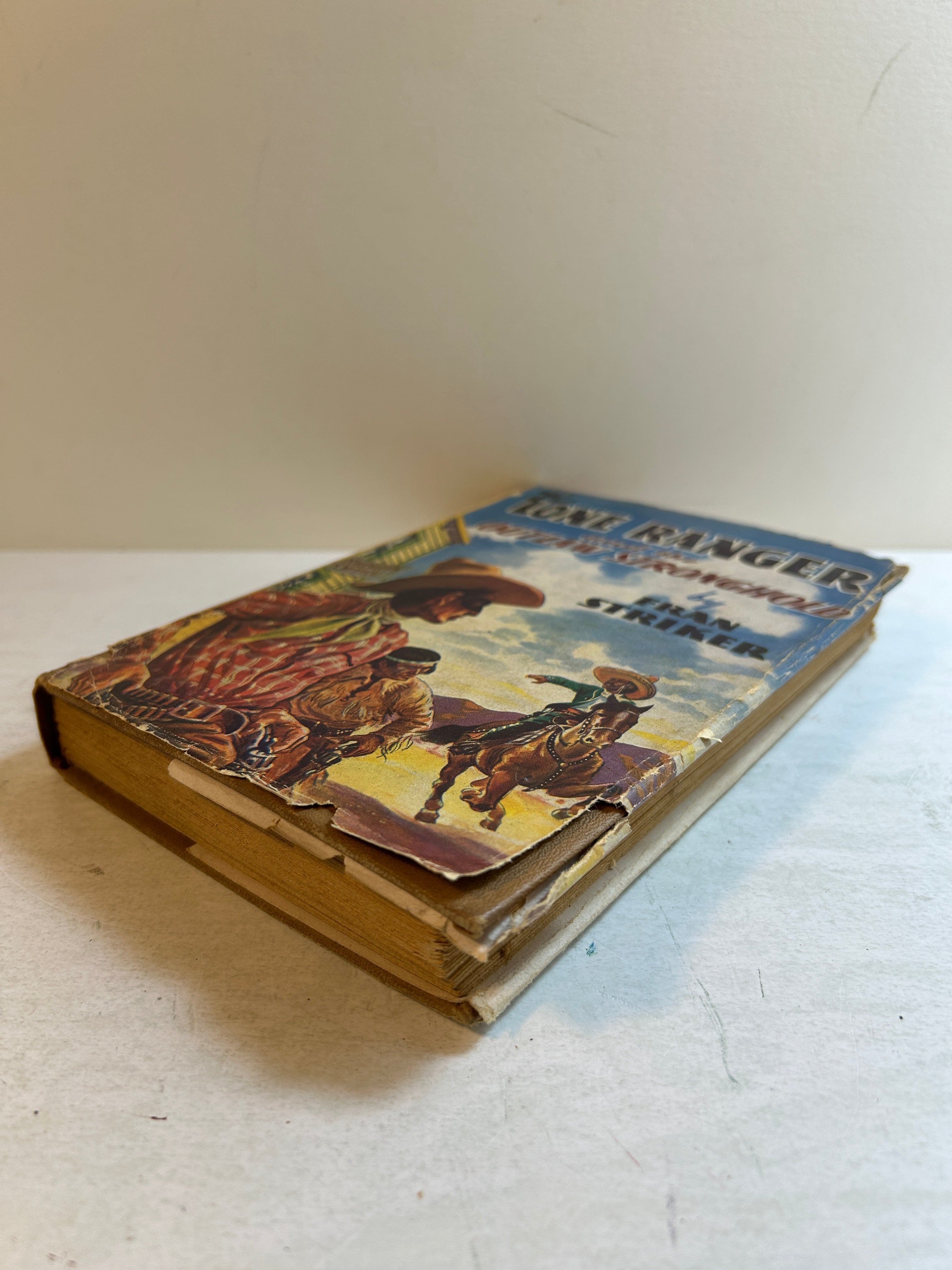 The Lone Ranger & the Outlaw Stronghold by Fran Striker Grosset & Dunlap 1939 HC