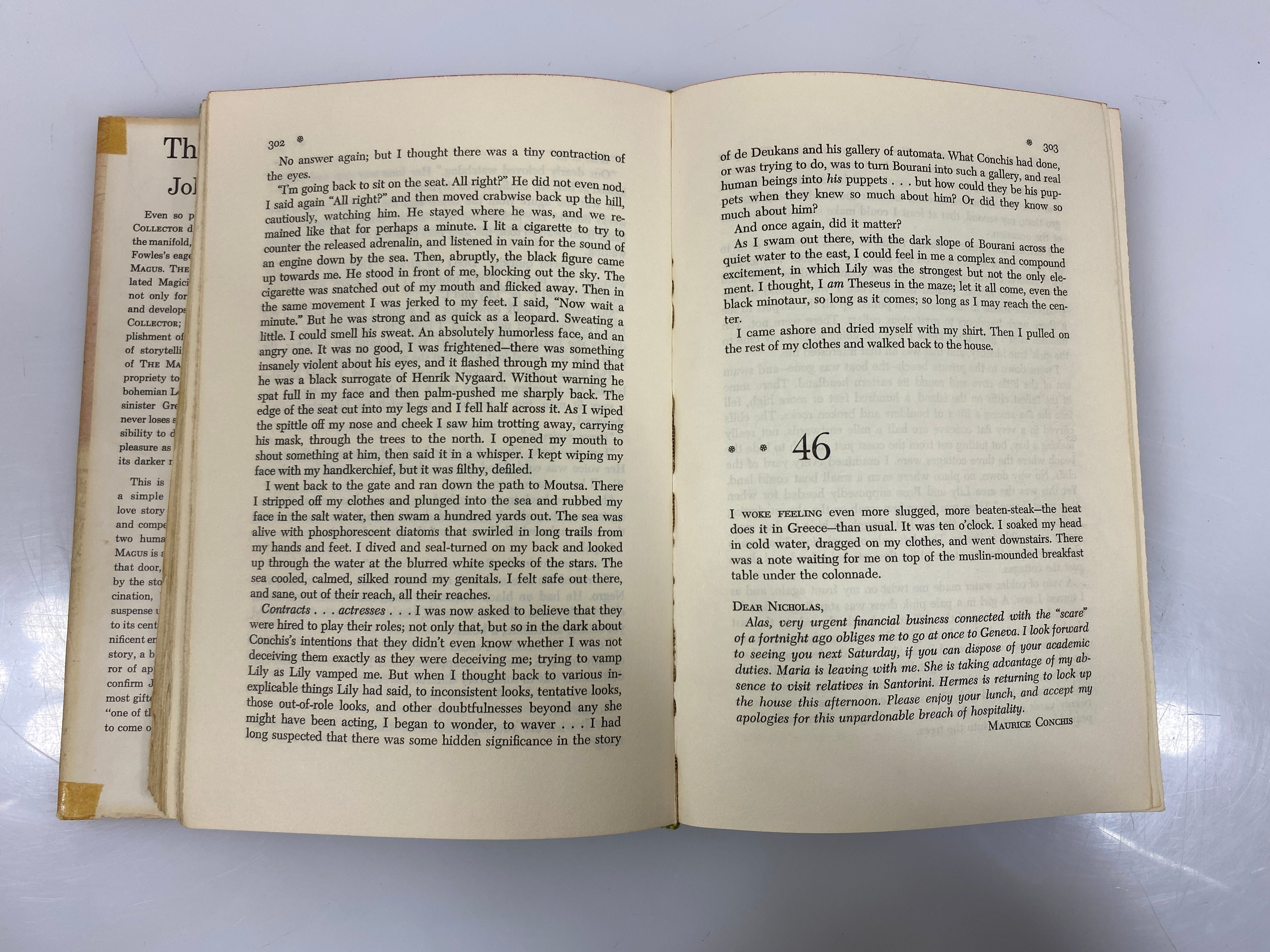The Magnus by John Fowles 1965 HCDJ BCE