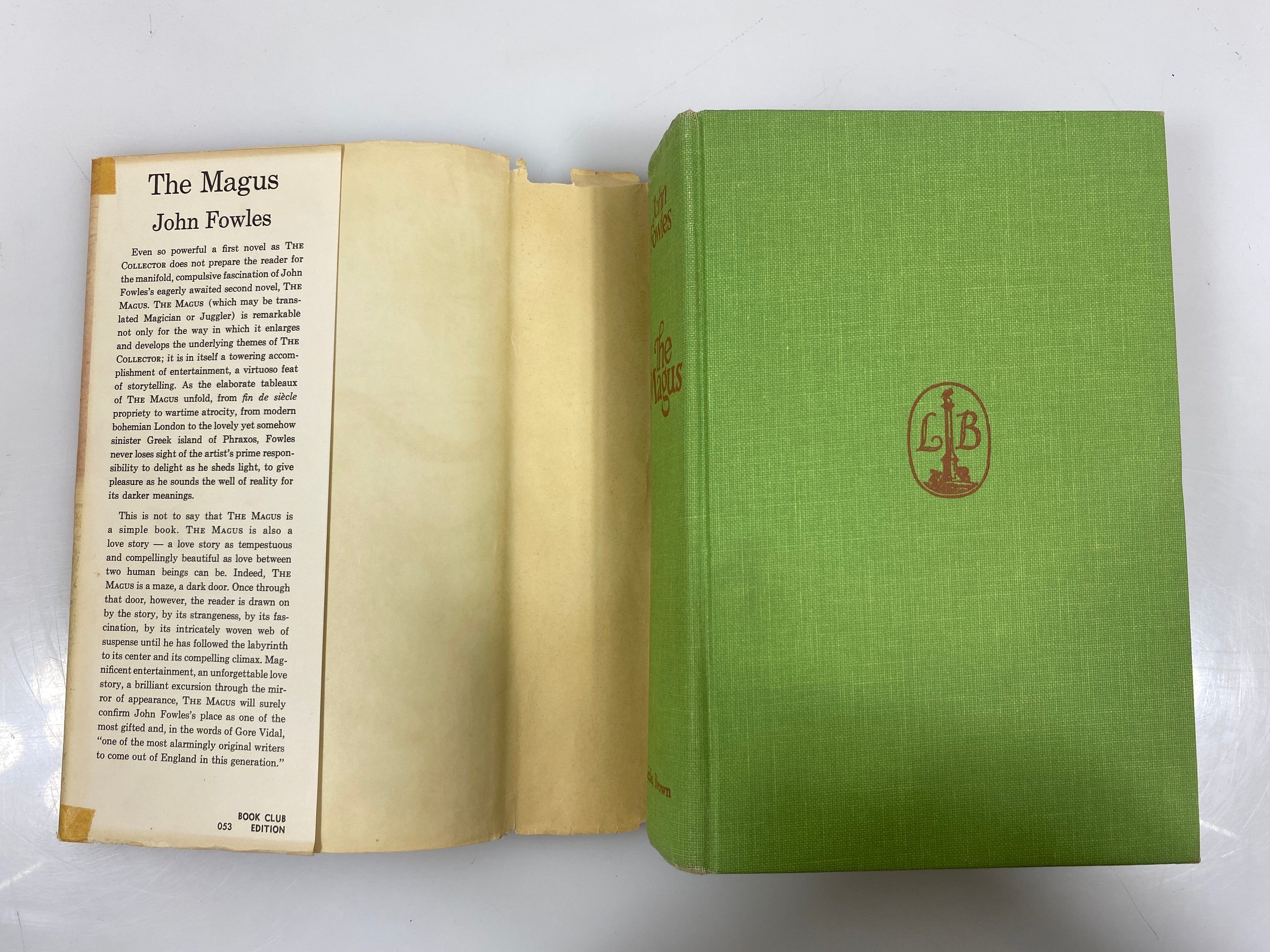 The Magnus by John Fowles 1965 HCDJ BCE