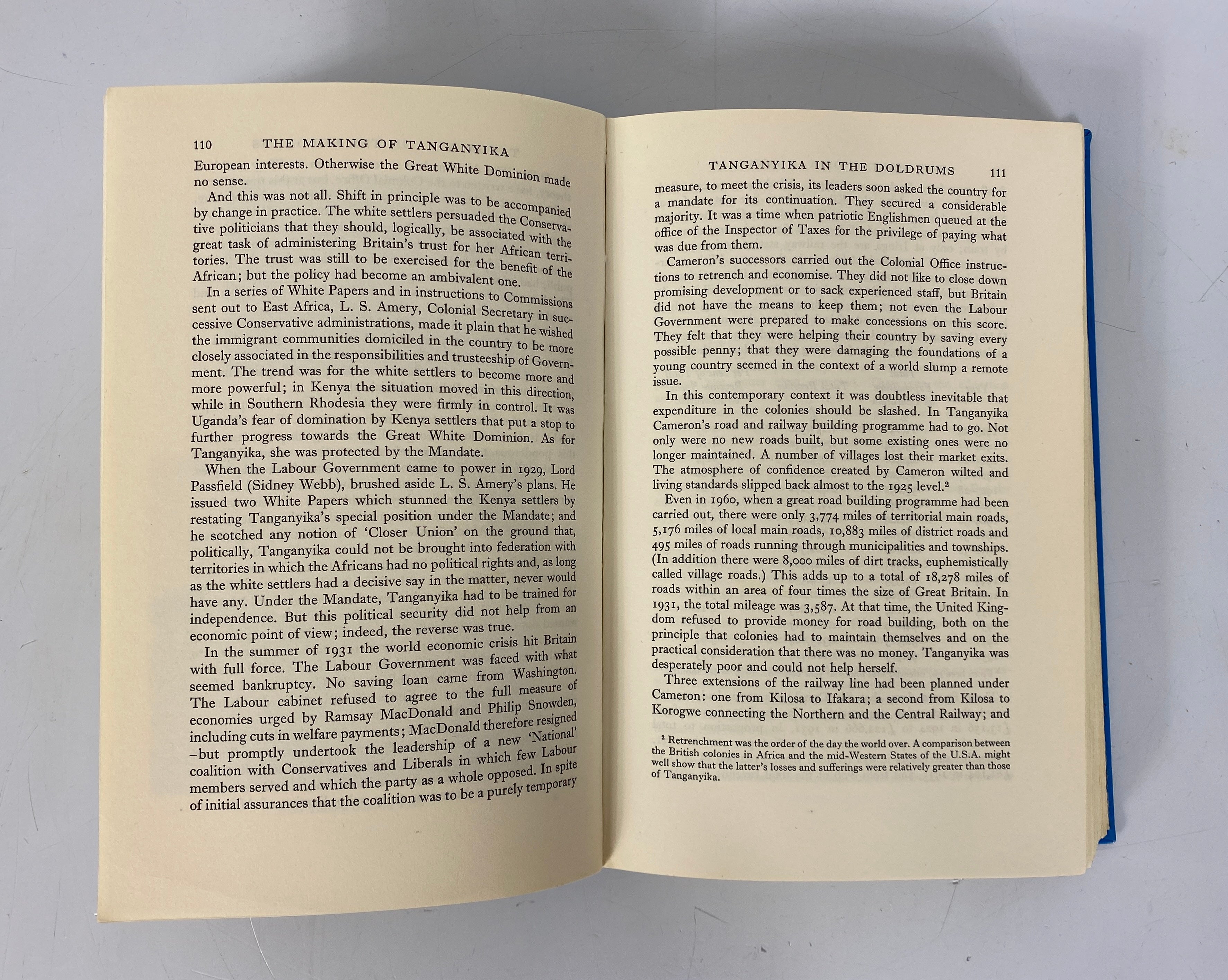 The Making of Tanganyika by Judith Listowel 1965 HC Ex-Library