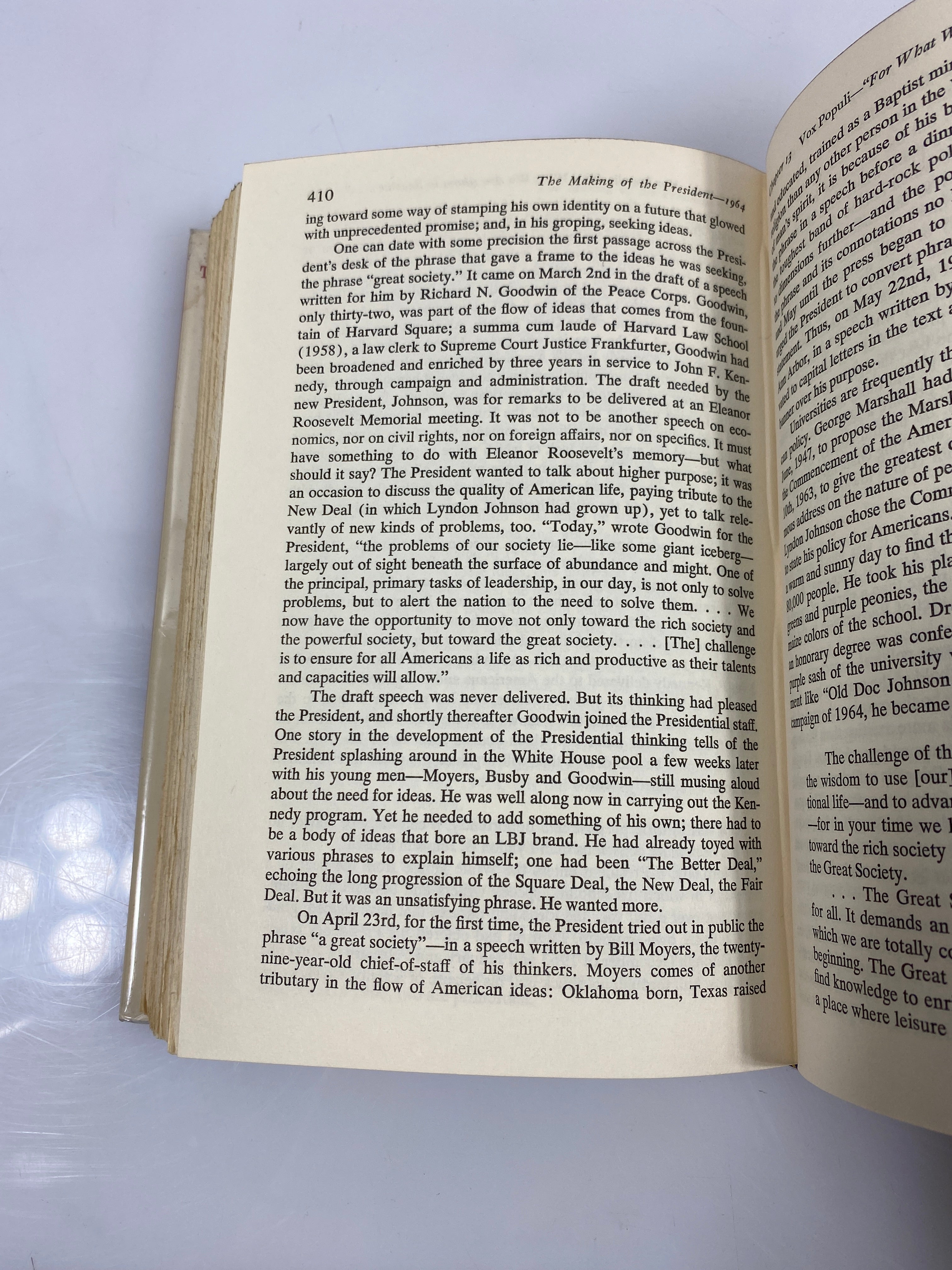 The Making of the President 1964 by White 1965 Ex-library HCDJ
