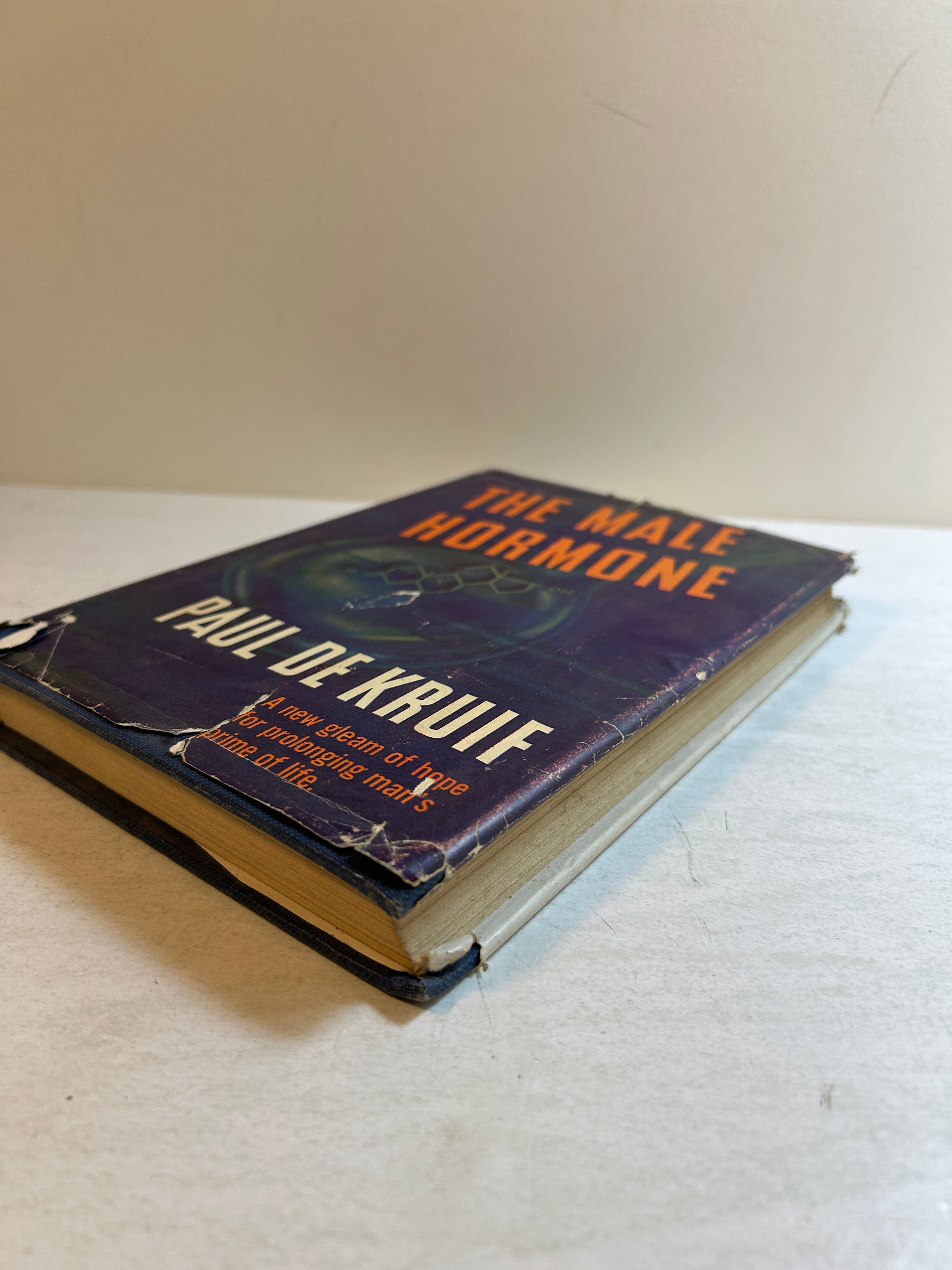 The Male Hormone by Paul de Kruif Garden City Publishing 1945 HCDJ