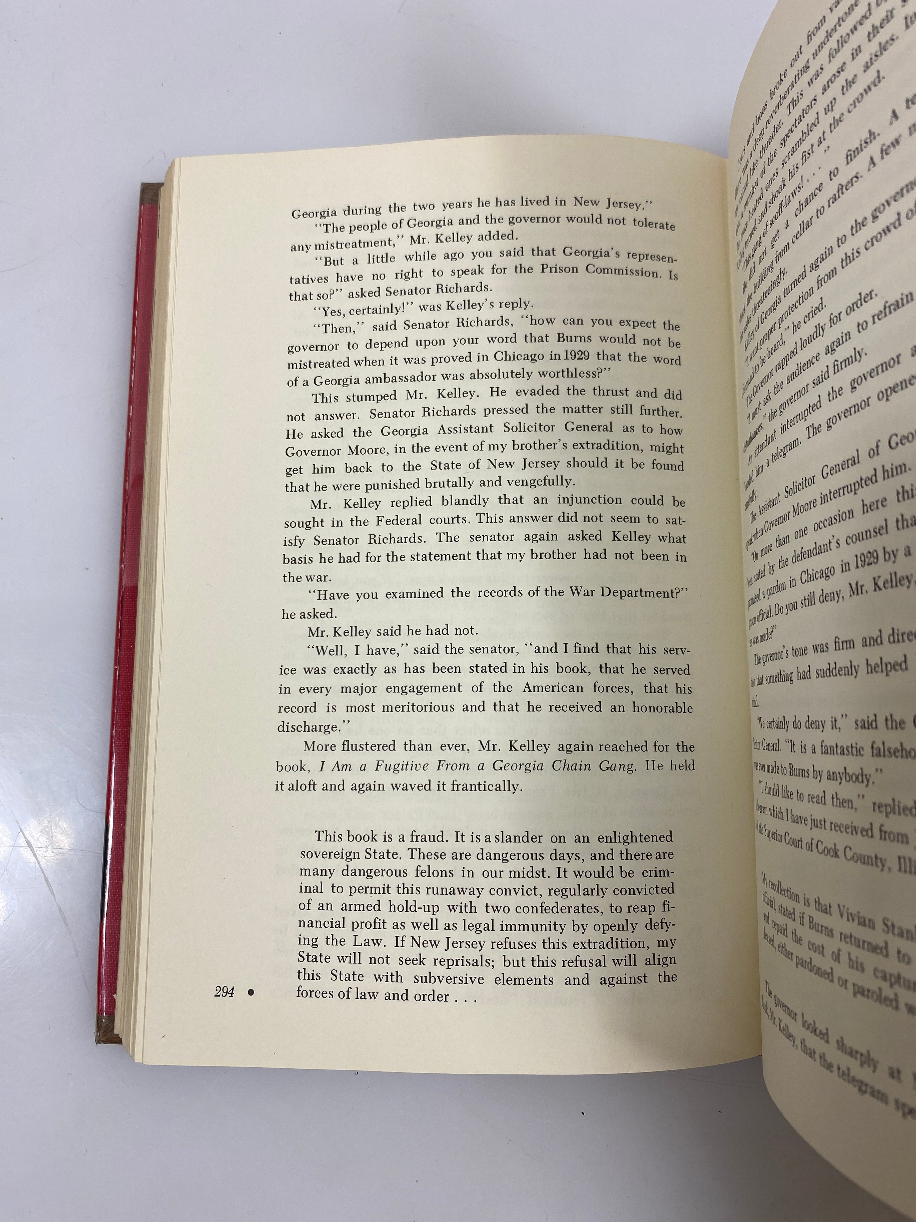 The Man Who Broke a Thousand Chains by Burns Ex-library 1968 HCDJ
