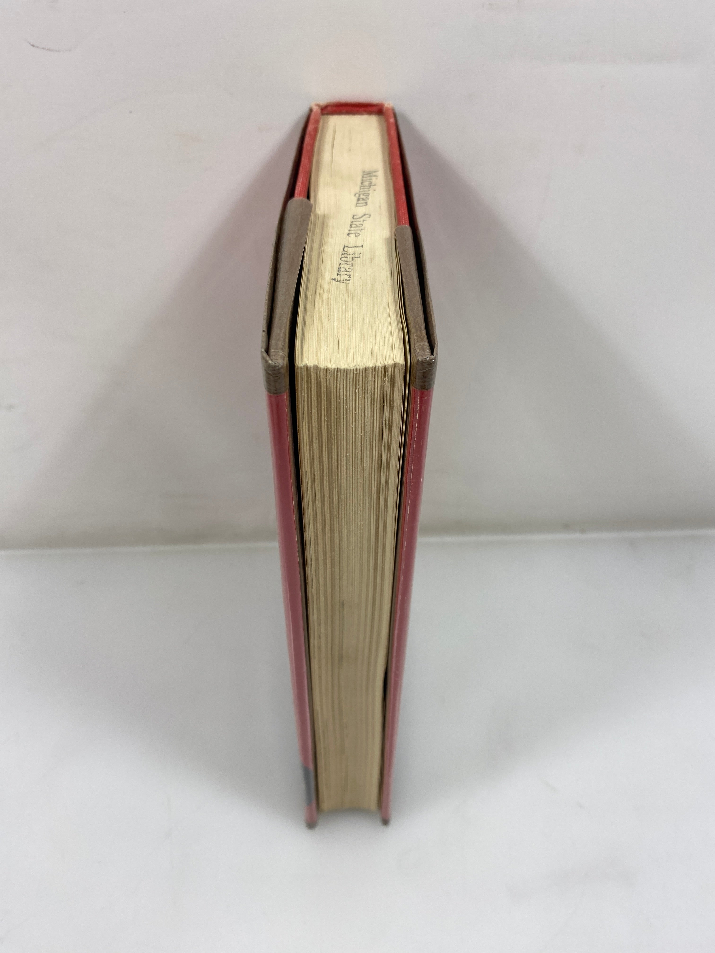 The Man Who Broke a Thousand Chains by Burns Ex-library 1968 HCDJ