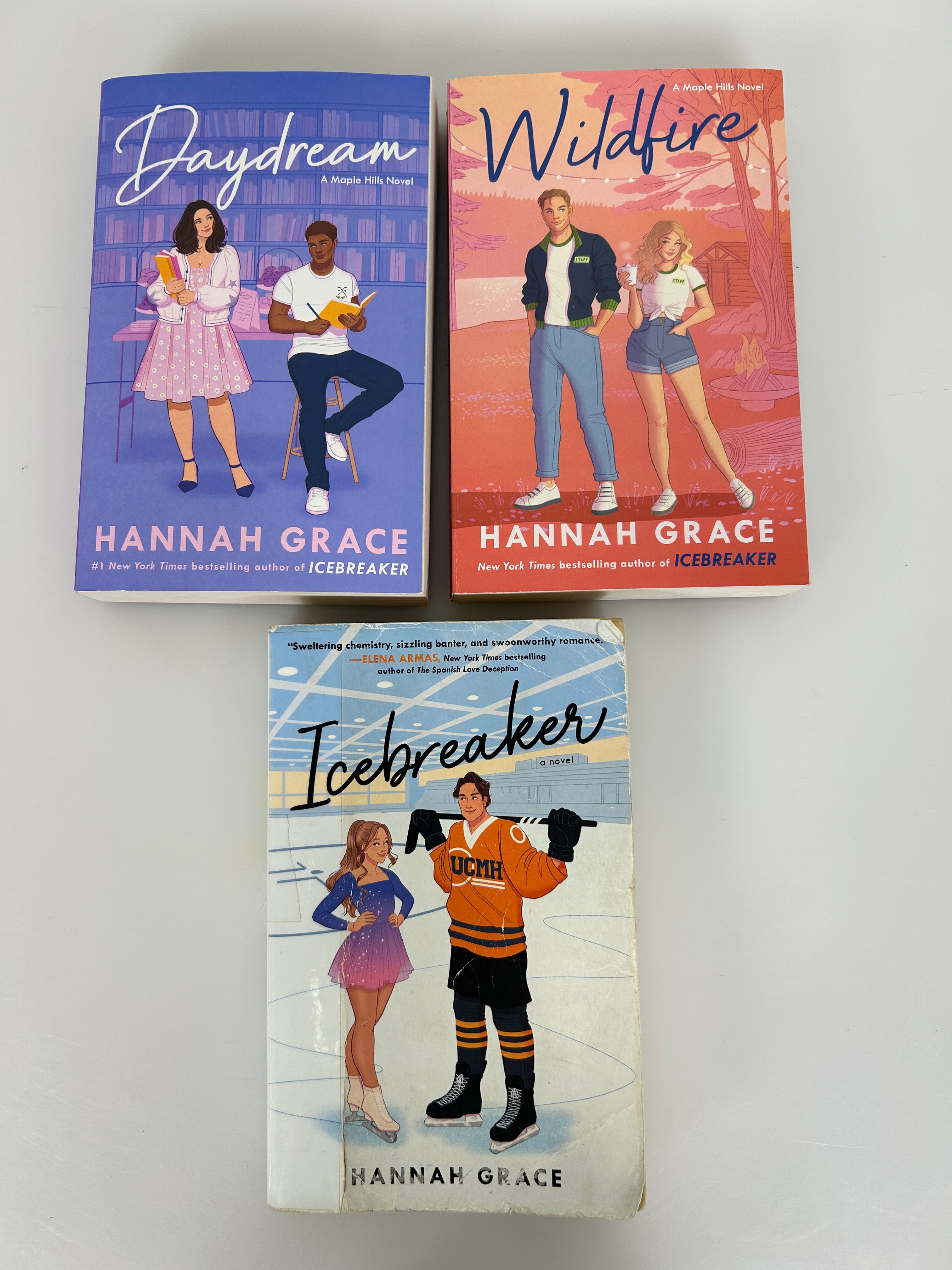 The Maple Hills Series 3 Books Set - Icebreaker, Wildfire, Daydream SC