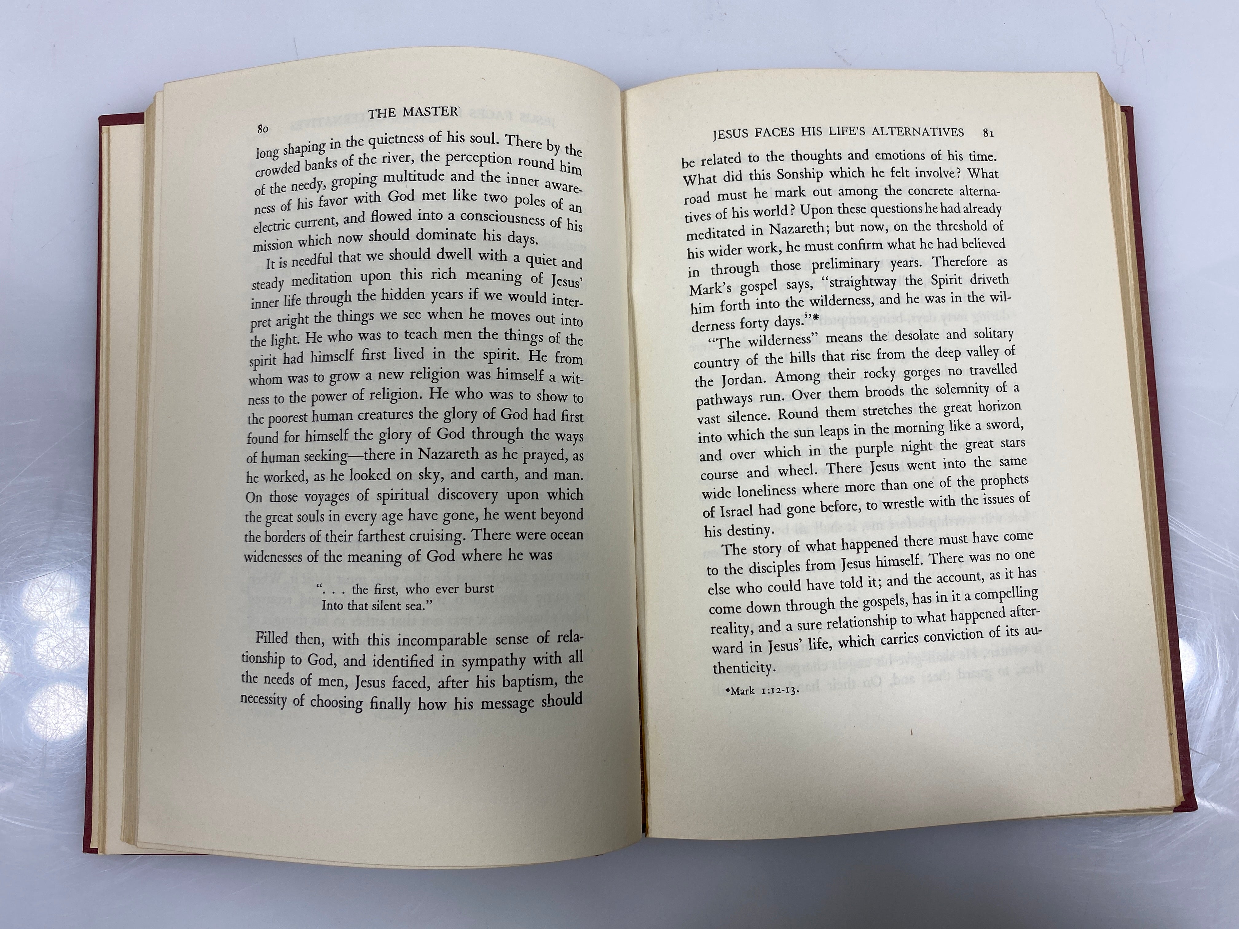 The Master a Life of Jesus Christ by Bowie 1951 HC