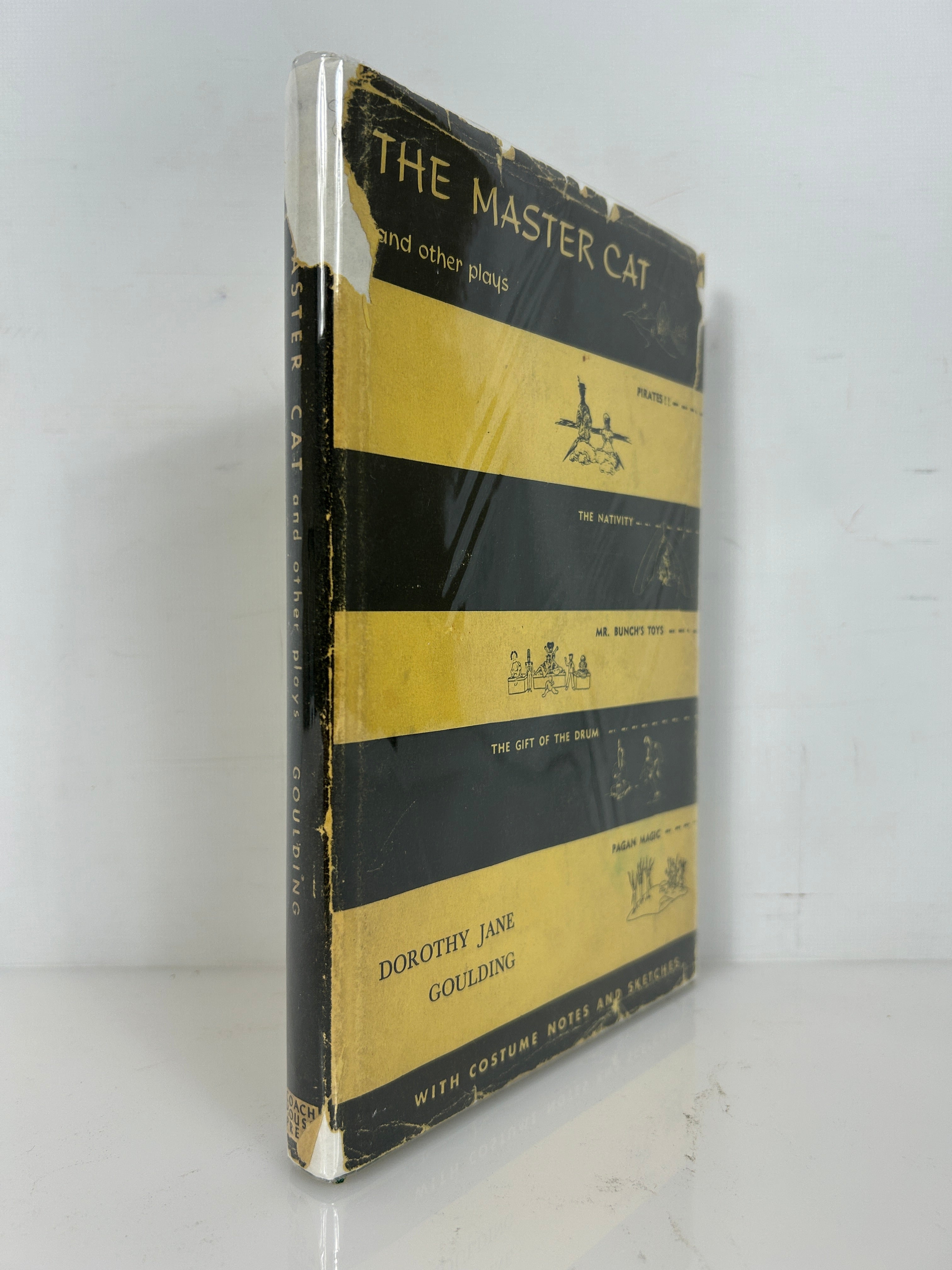 The Master Cat & Other Plays 1953 with Costume Notes and Sketches HC