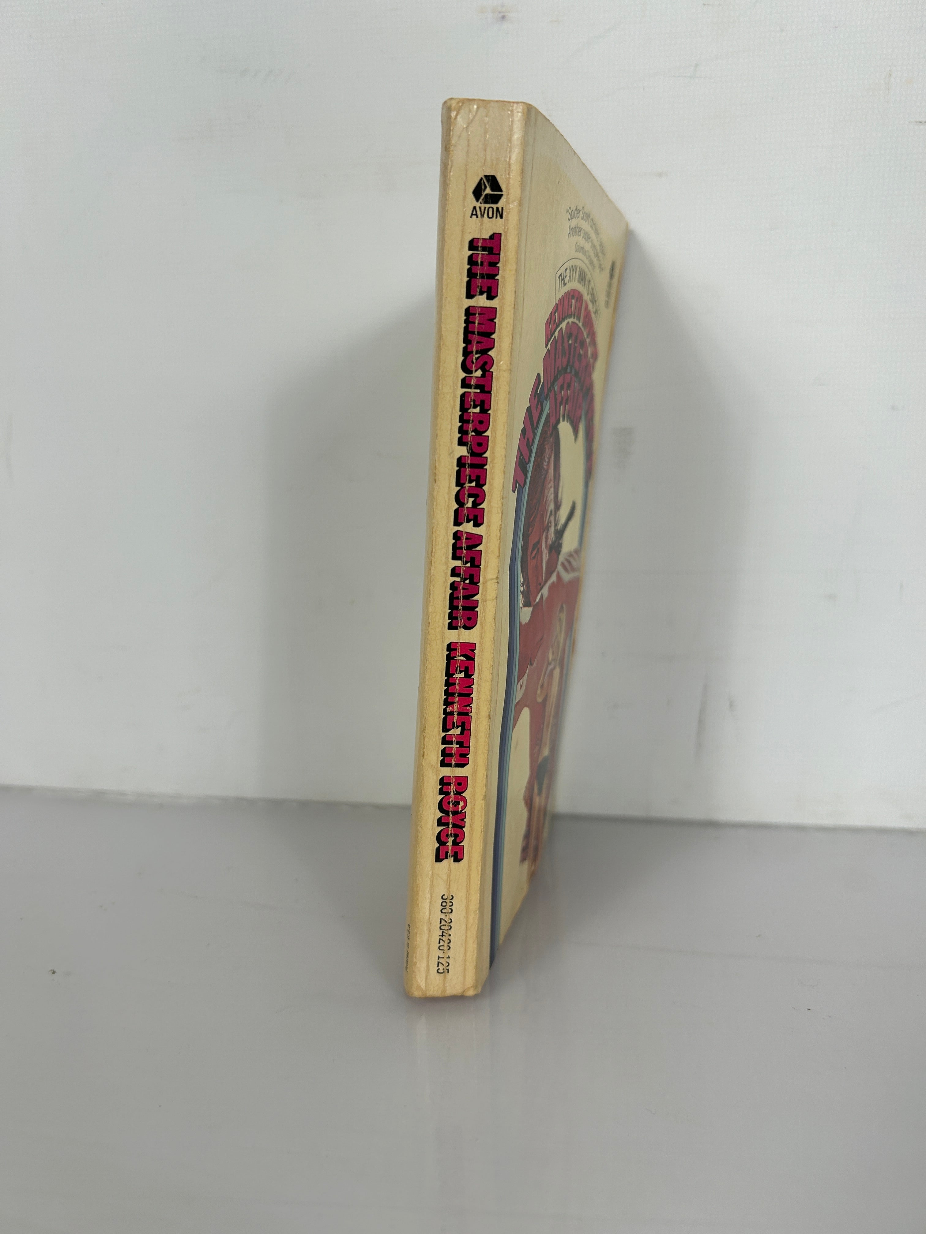 The Masterpiece Affair by Kenneth Royce 1st pb Printing 1974 SC