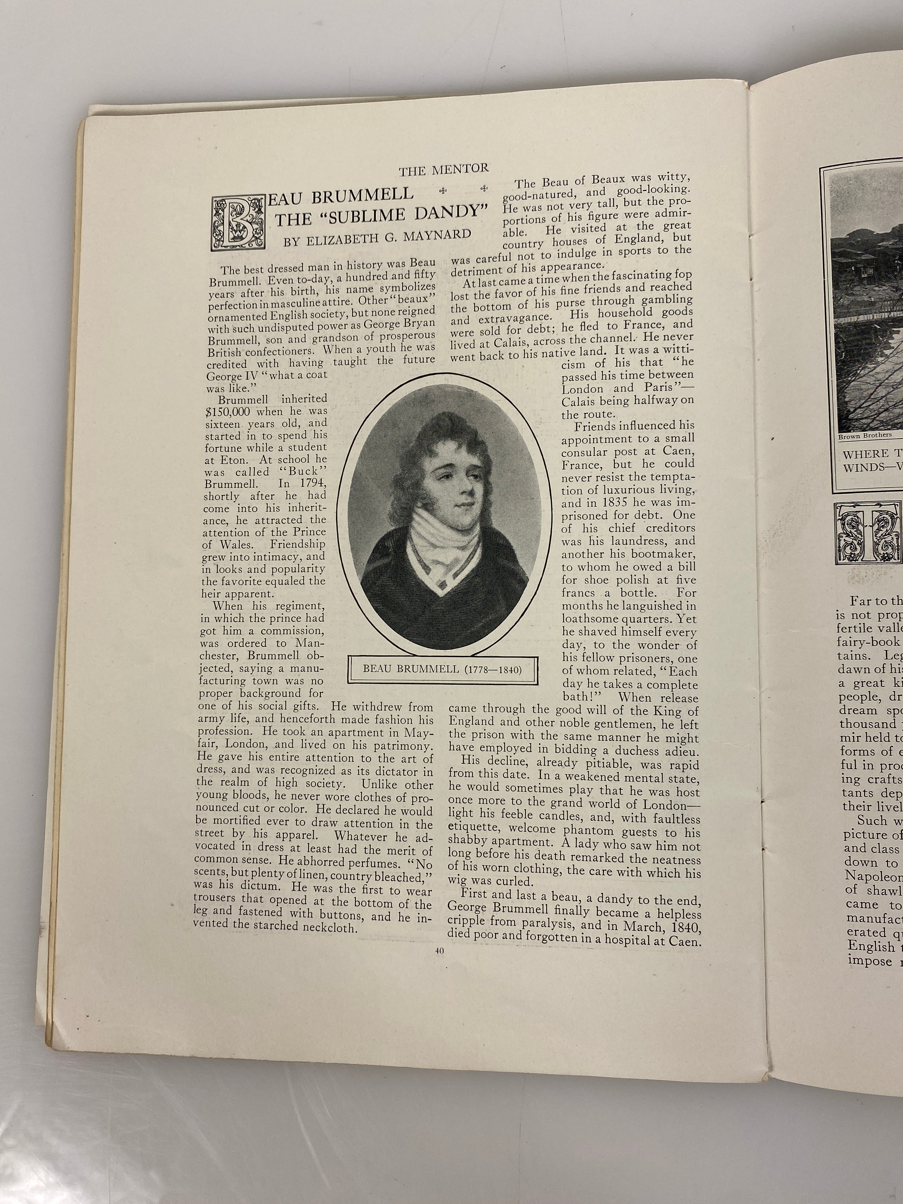 The Mentor Vintage Costume Magazine May 1923
