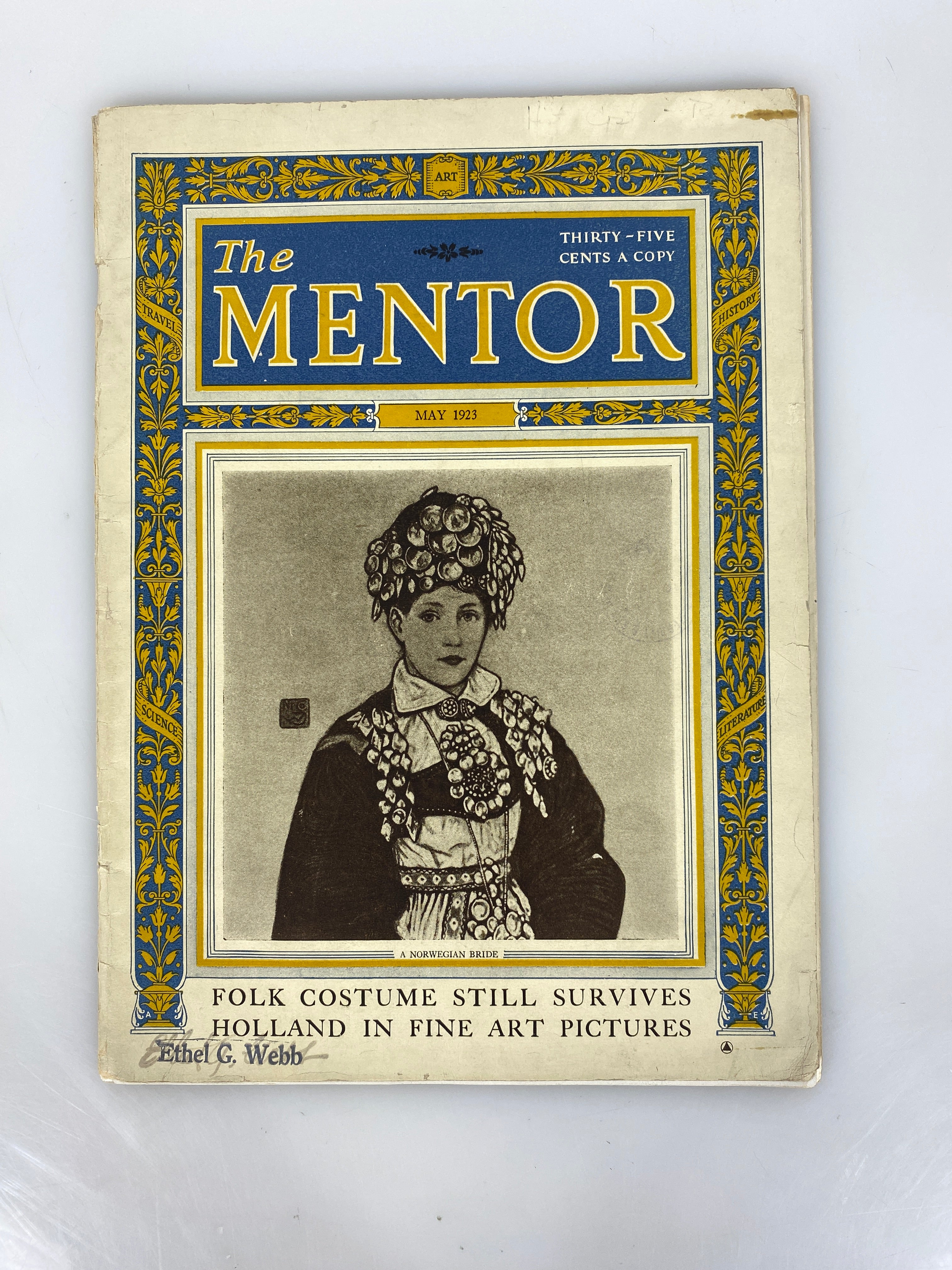 The Mentor Vintage Costume Magazine May 1923