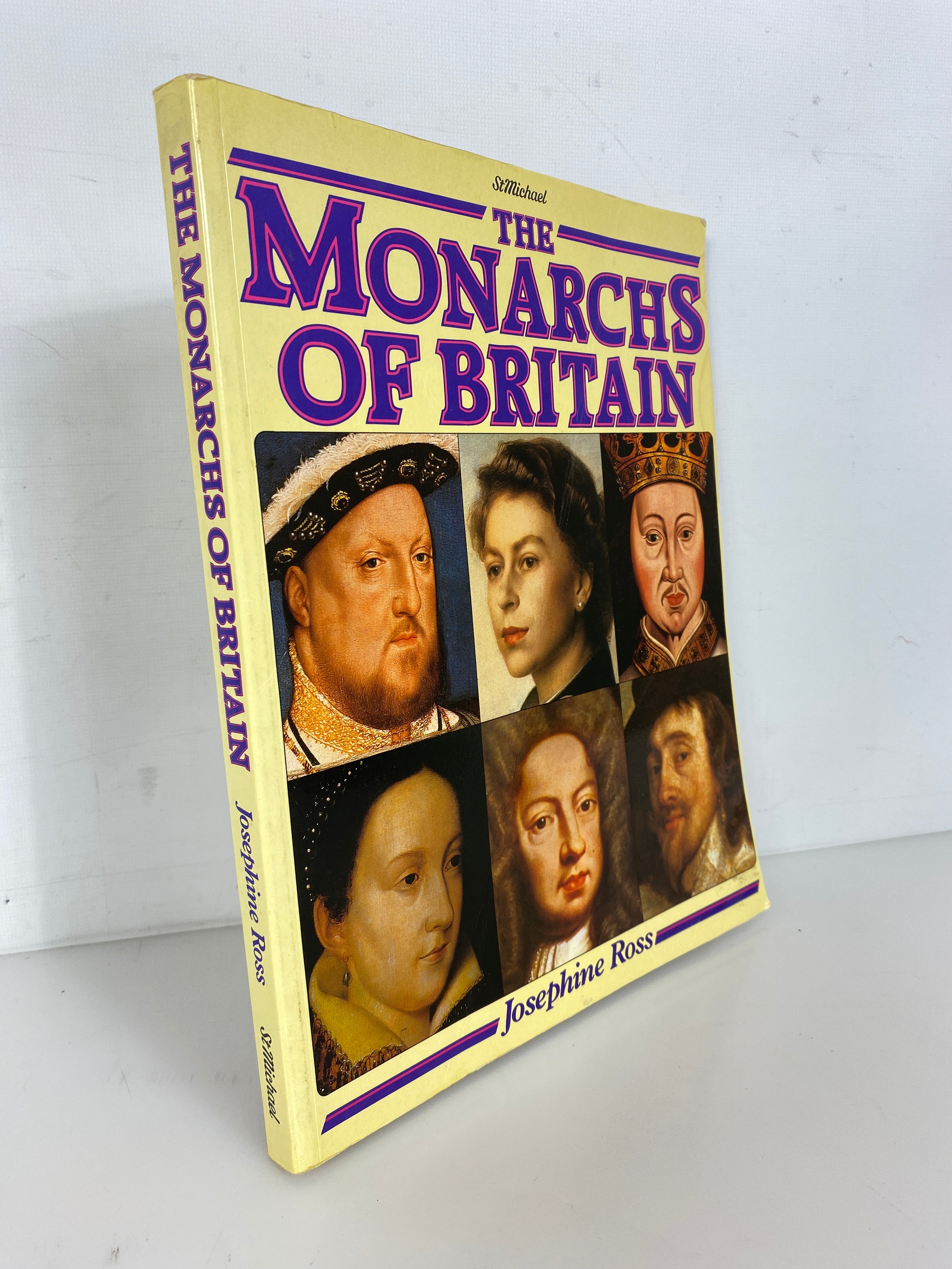 The Monarchs of Britain by Josephine Ross 1983 Vintage SC