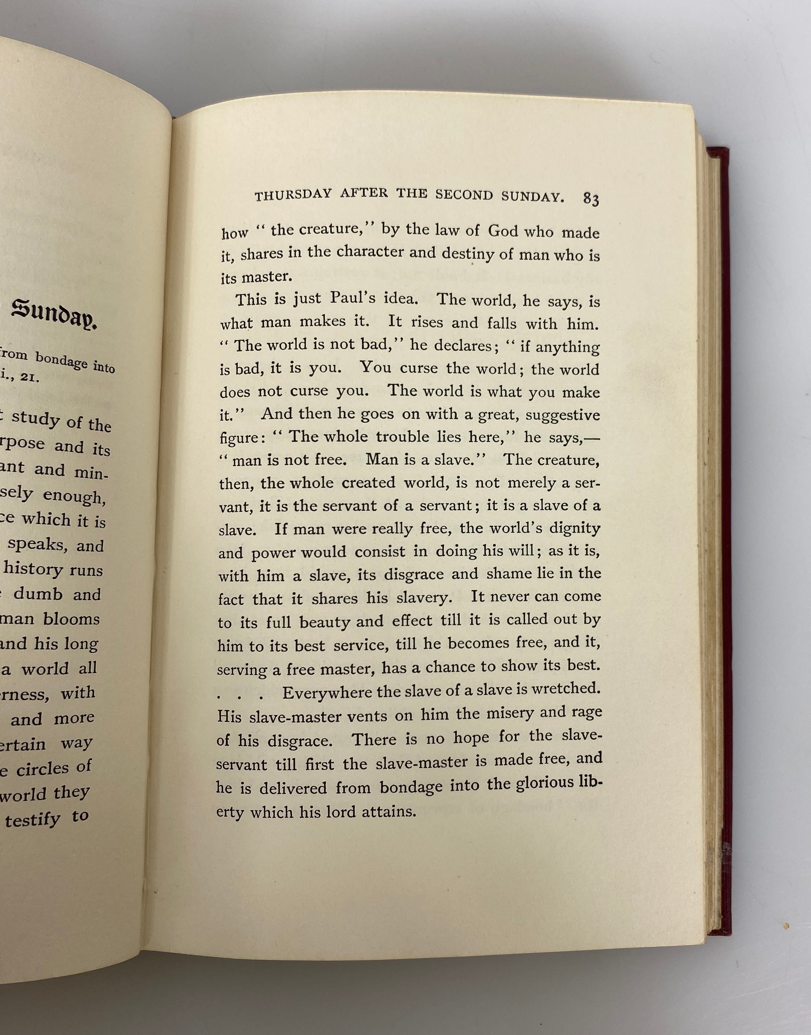 The More Abundant Life Lenten Readings Phillips Brooks 1904 Antique HC