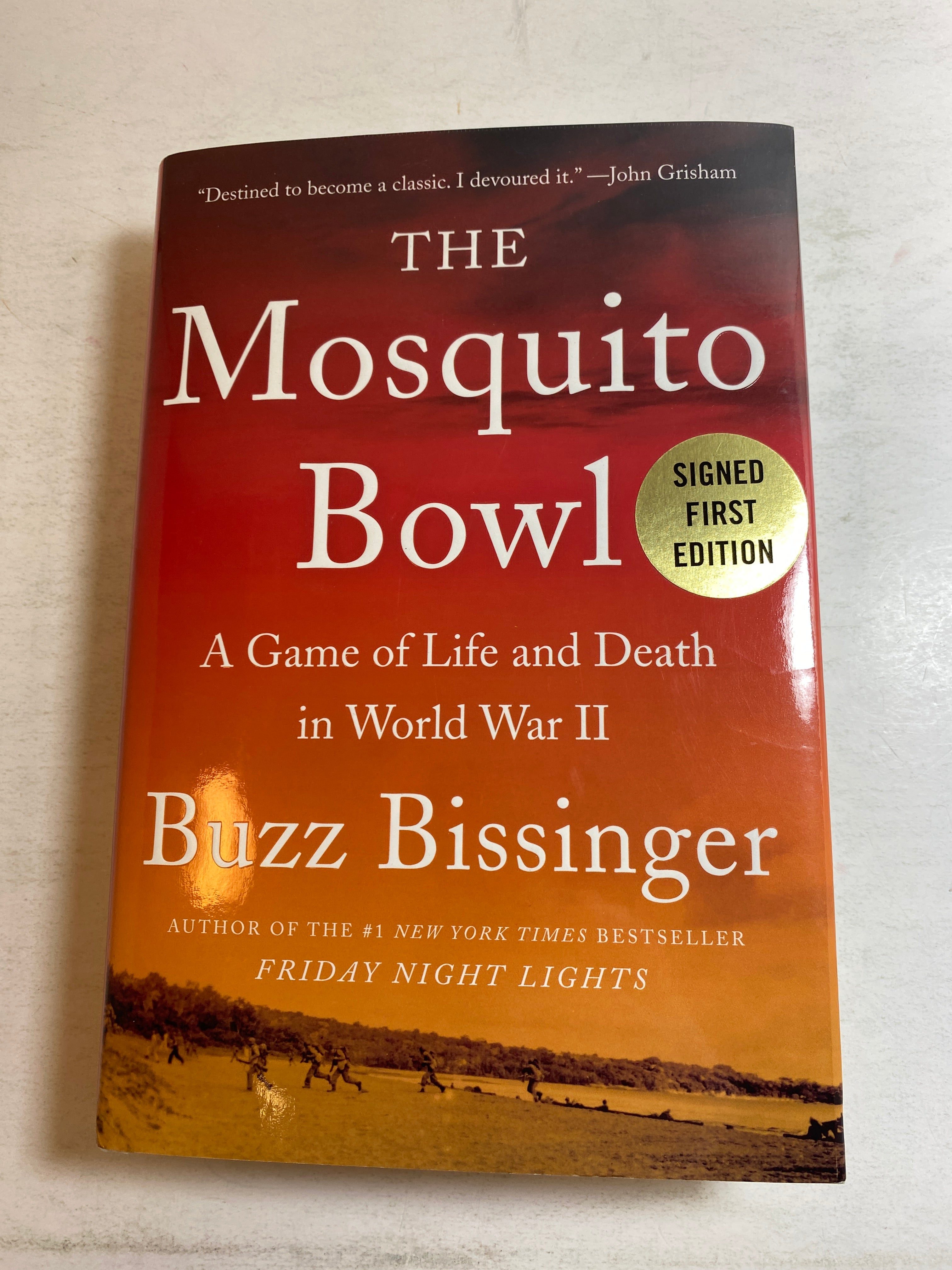 The Mosquito Bowl Buzz Bissinger HCDJ *Signed*