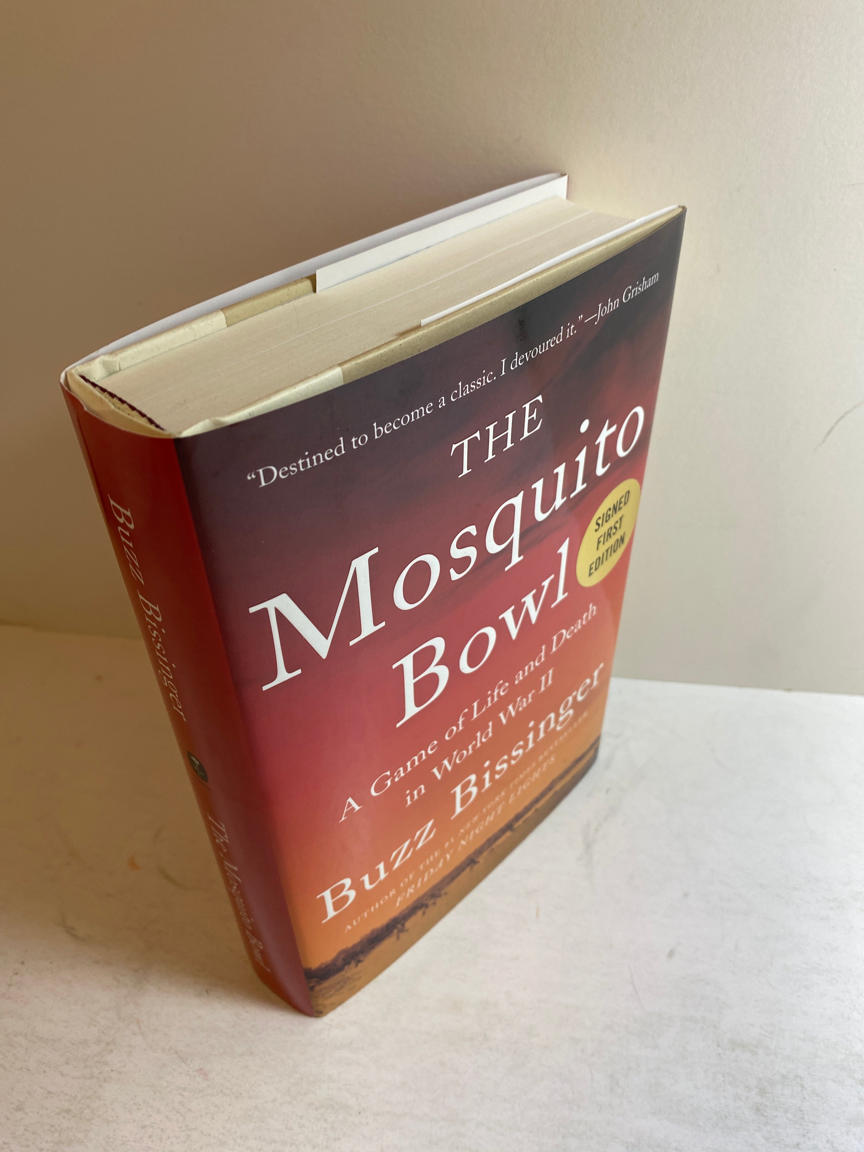 The Mosquito Bowl Buzz Bissinger HCDJ *Signed*
