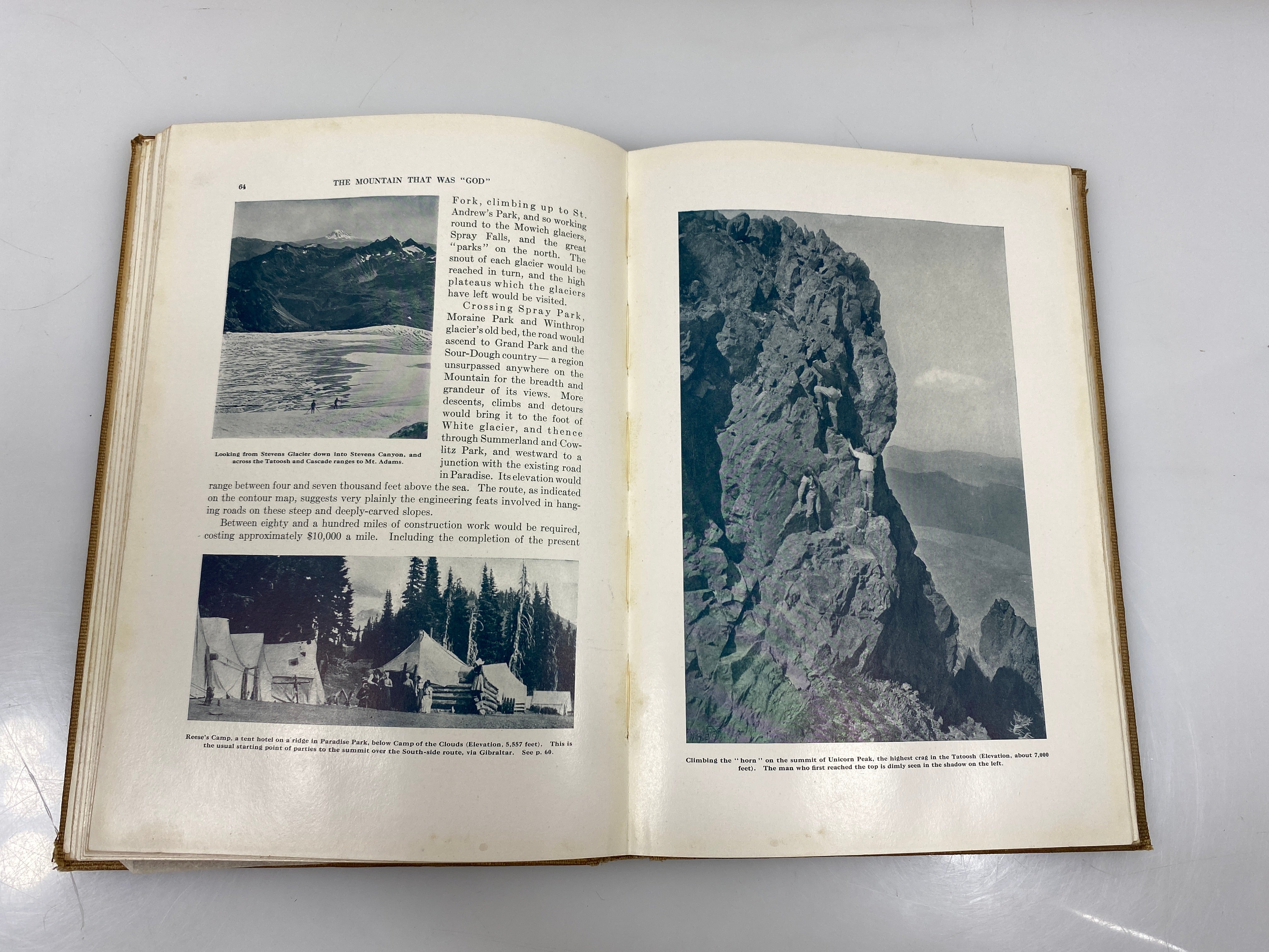 The Mountain That Was "God" by John H. Williams 1911 HC