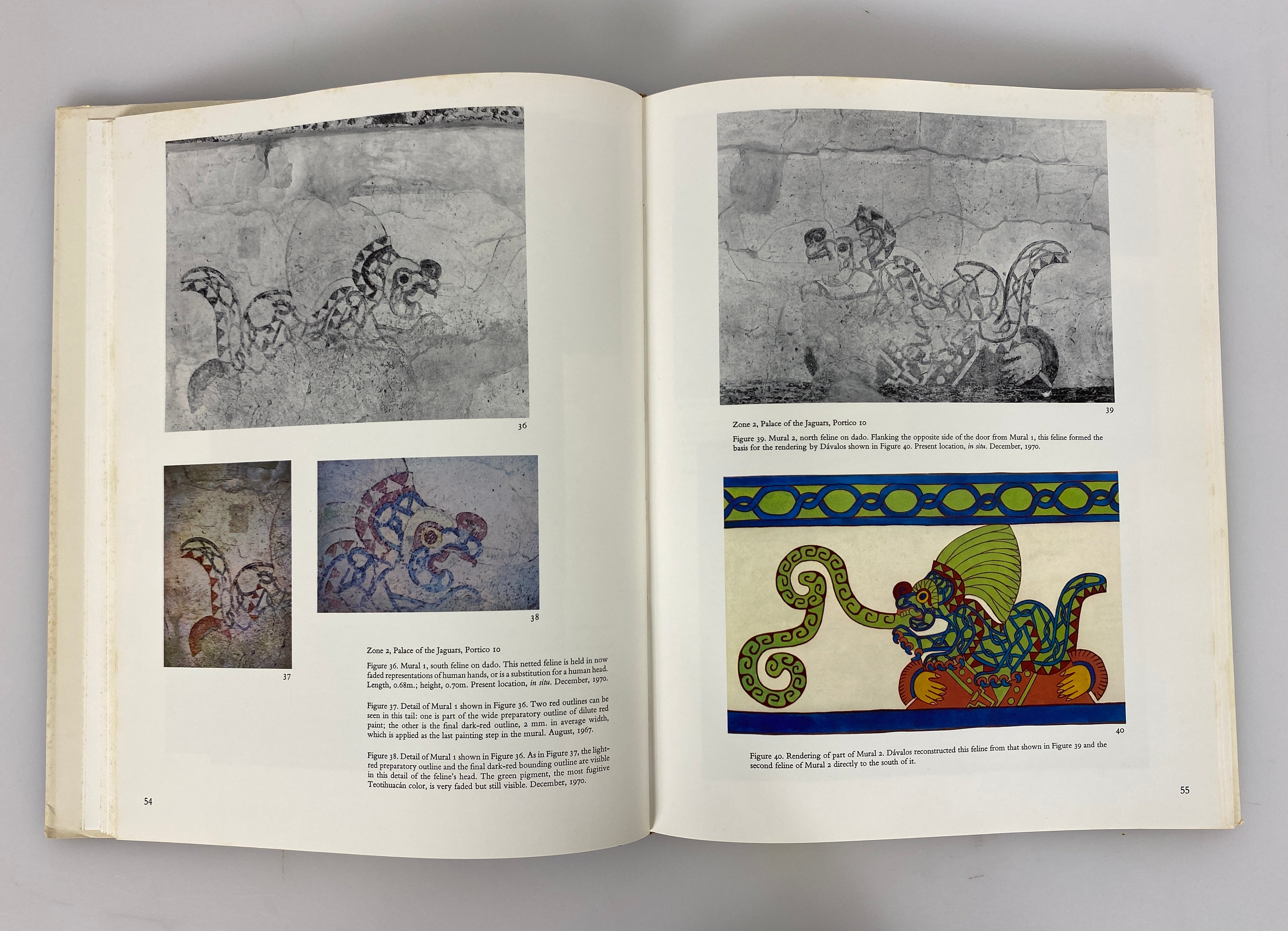 The Mural Painting of Teotihuacan by Arthur Miller 1973 HC DJ