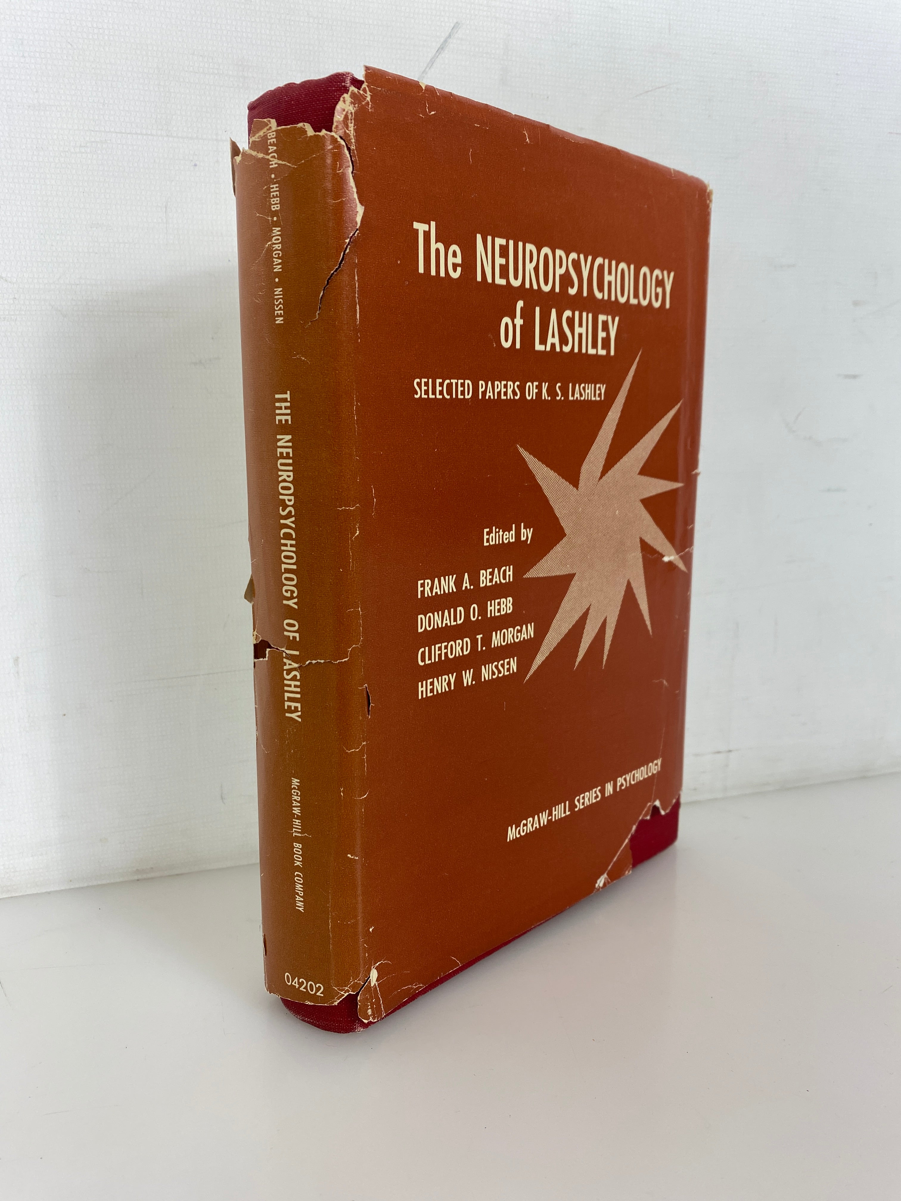 The Neuropsychology of Lashley 1960 McGraw-Hill Vintage HC DJ