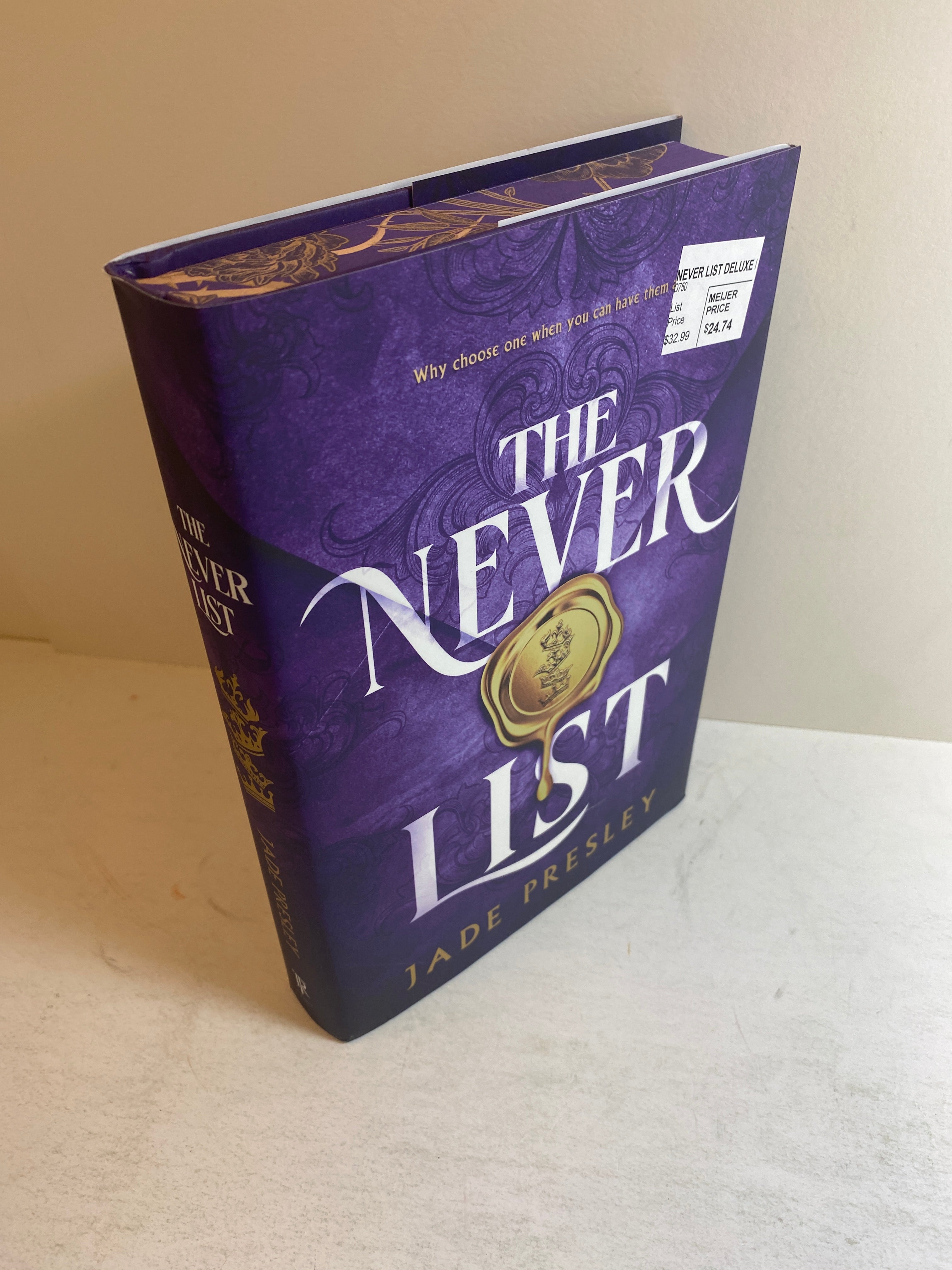 The Never List Jade Presley HCDJ 2025