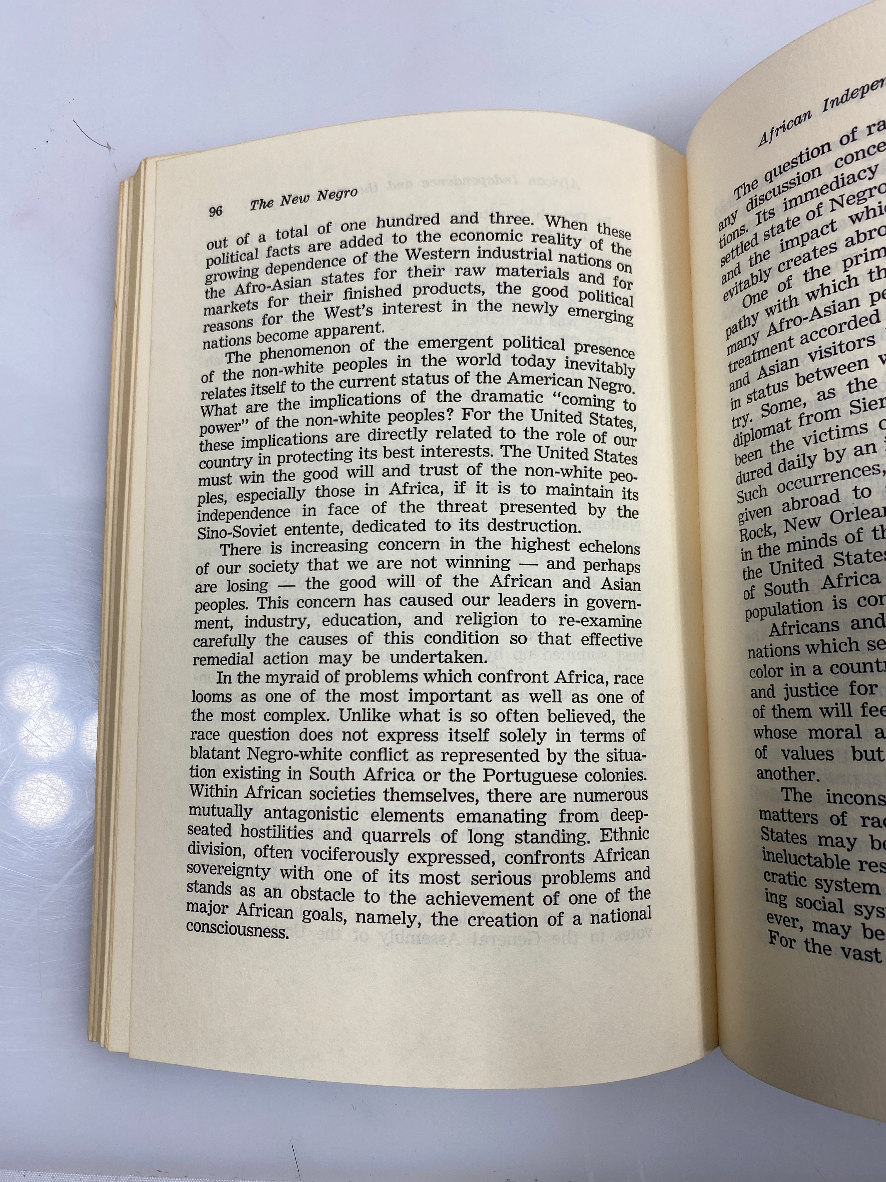 The New Negro by Ahmann Fides Publishers 1965 SC
