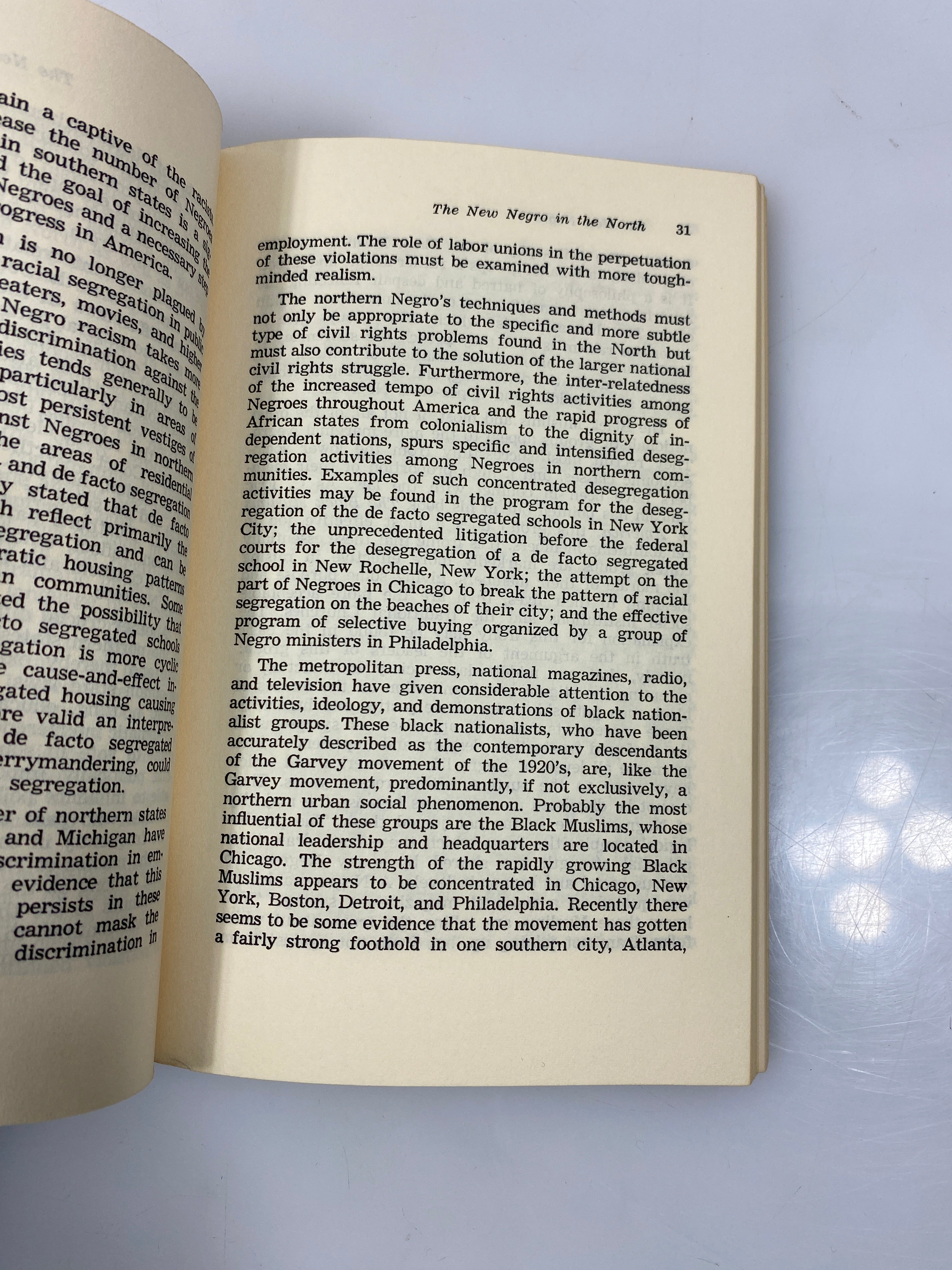 The New Negro by Ahmann Fides Publishers 1965 SC