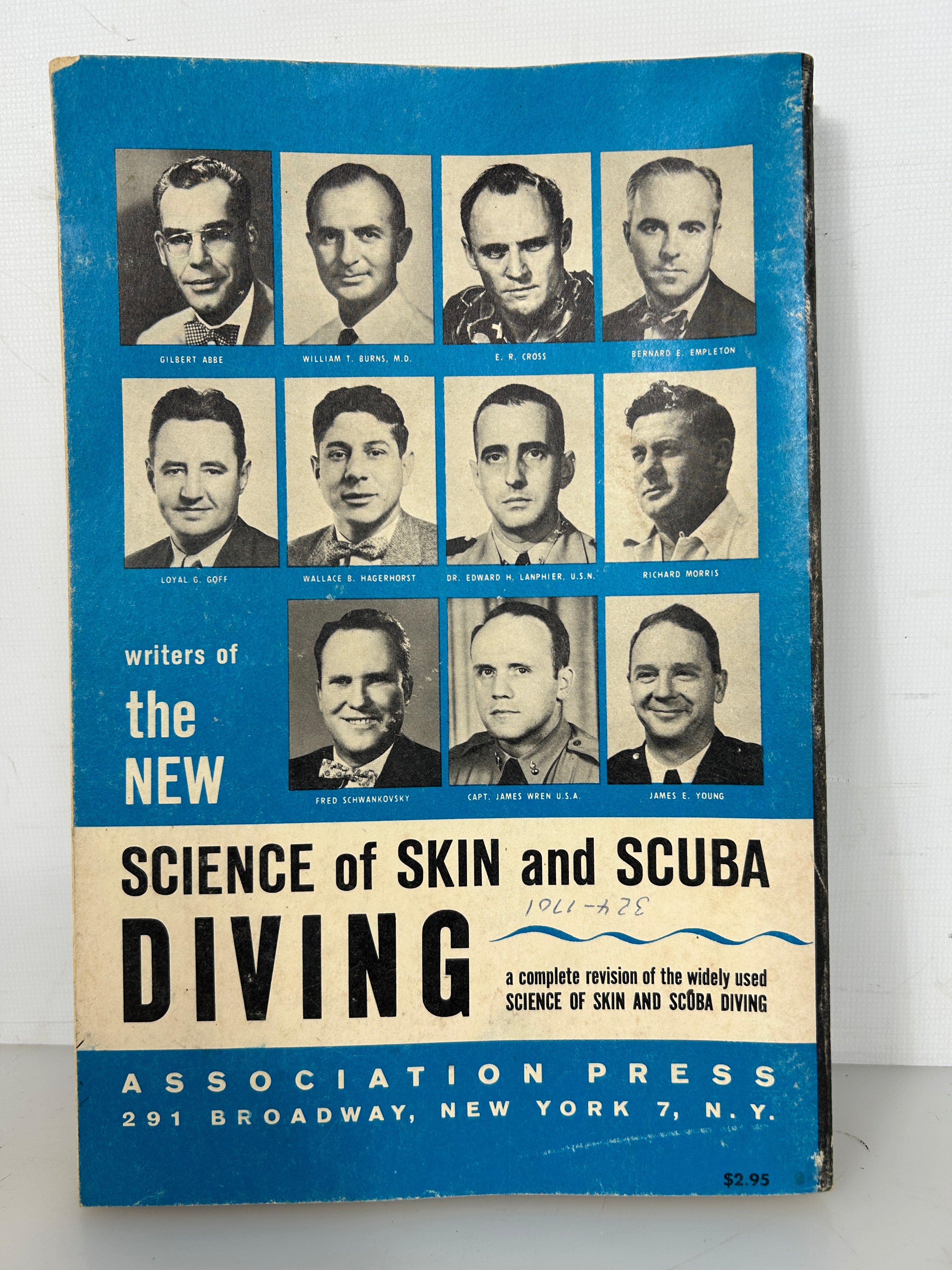 The New Science of Skin and Scuba Diving Revised Ed 1962 SC