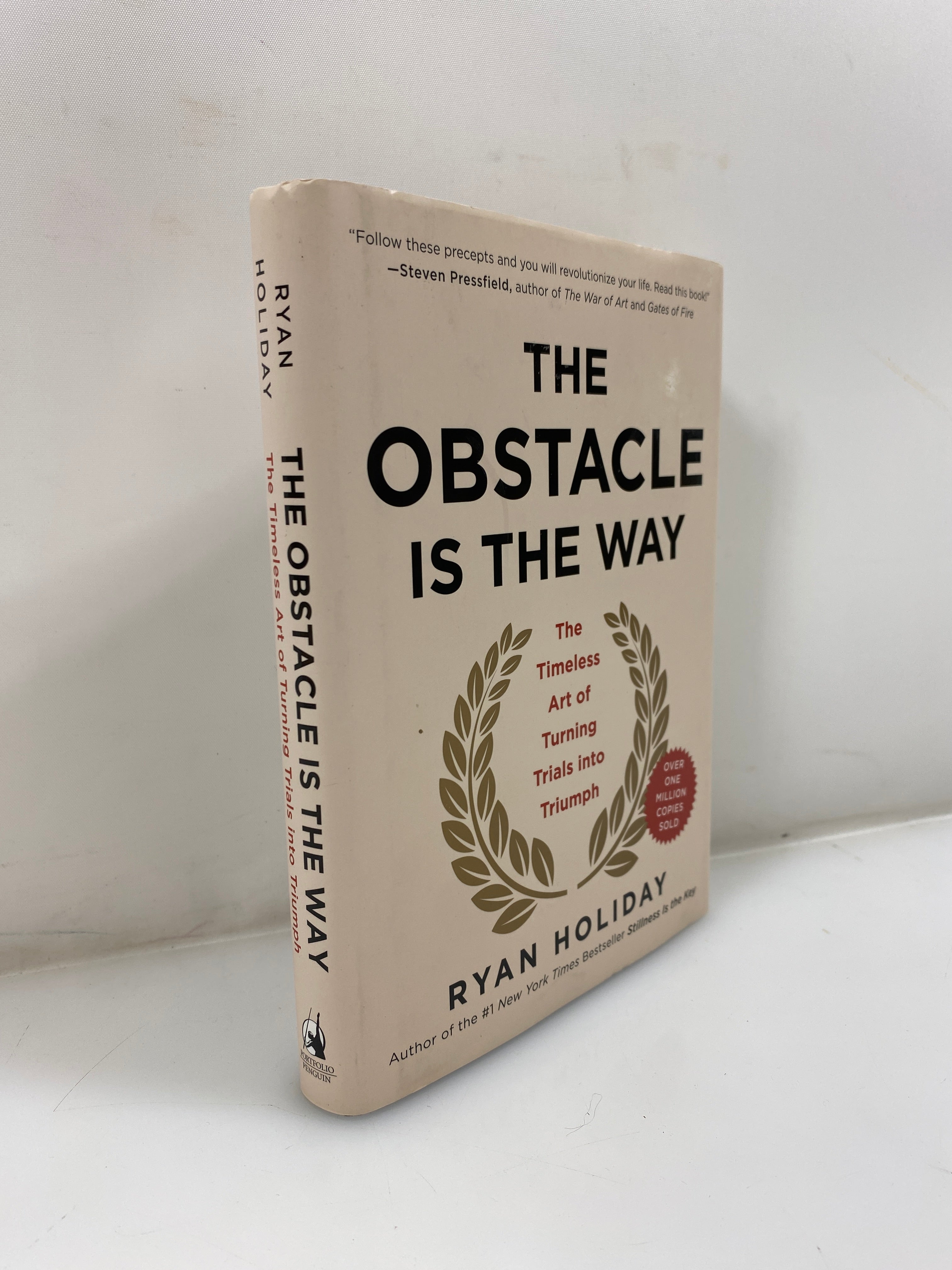 The Obstacle is the Way by Ryan Holiday 2014 HCDJ
