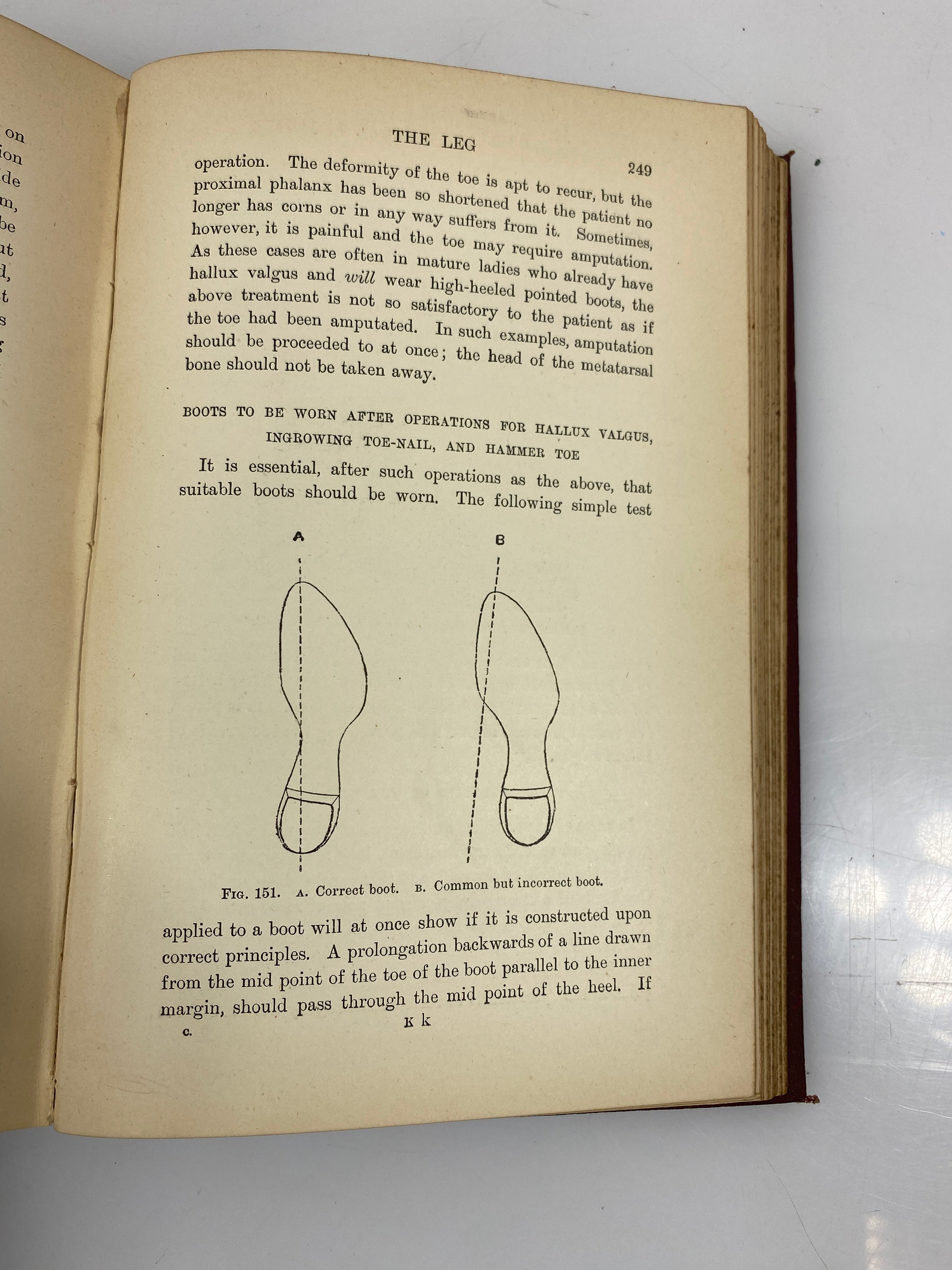 The Operations of General Practice by Corner/Pinches 2nd Ed. 1908 Antique HC