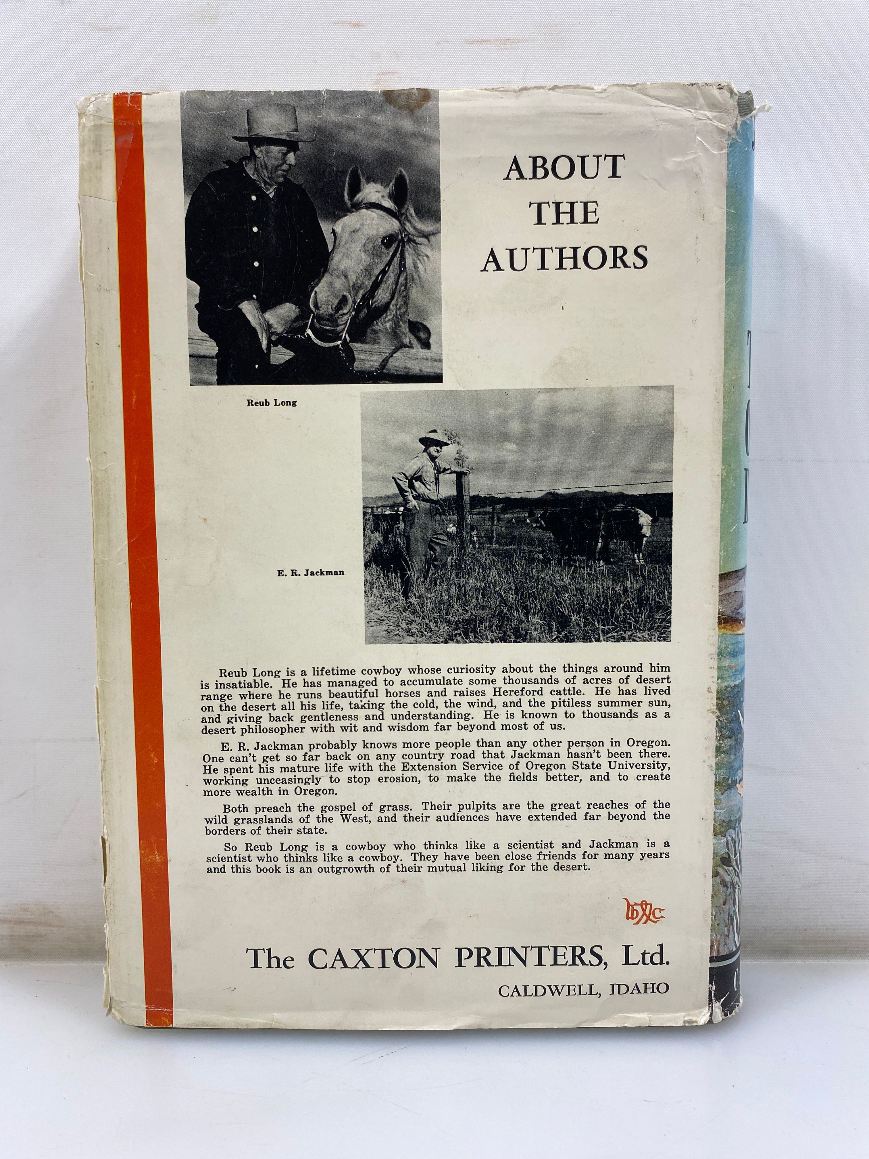 The Oregon Desert by Jackman & Long 1969 HCDJ