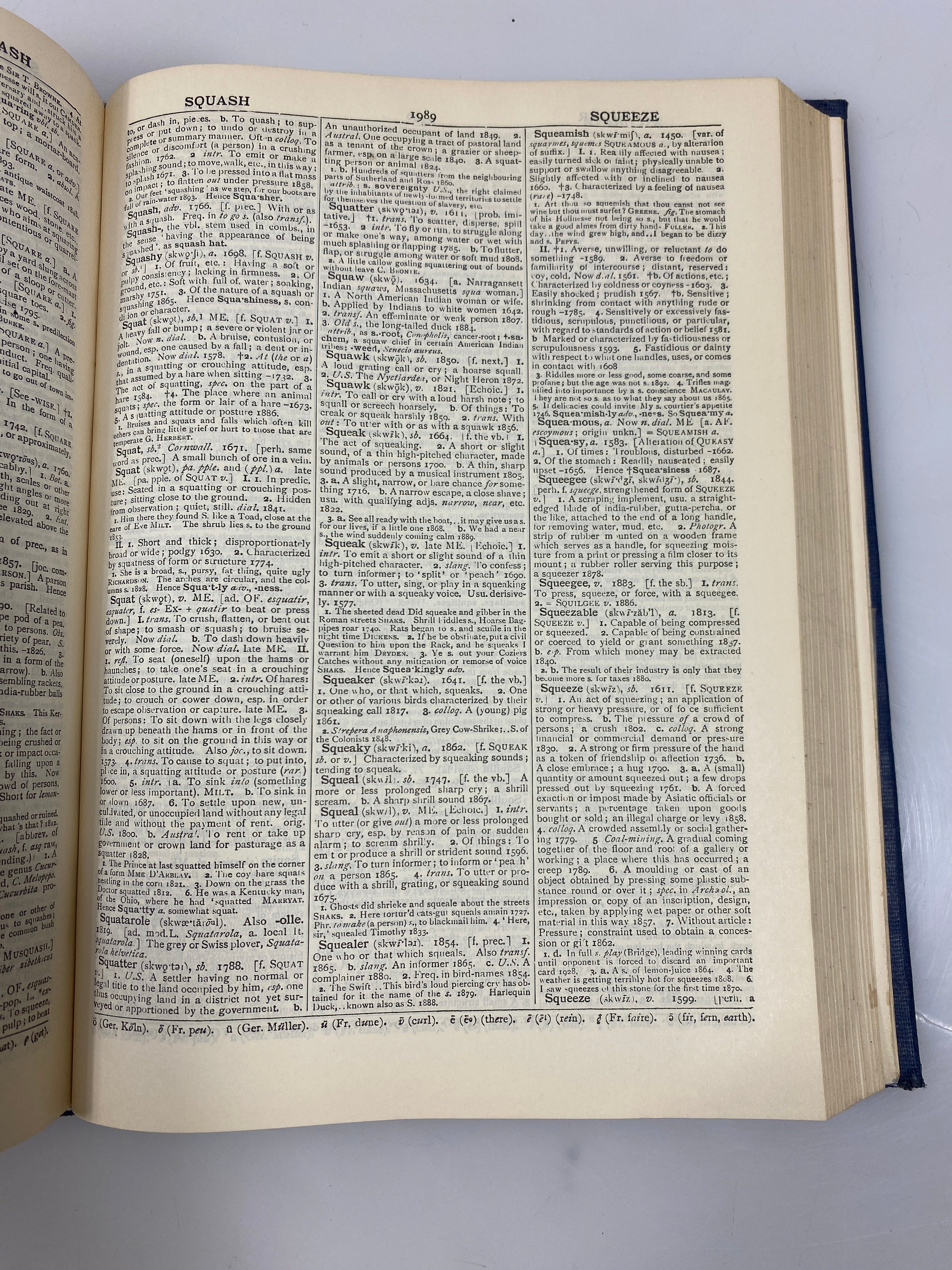 The Oxford Universal Dictionary on Historical Principles 3rd Ed. 1955 HC