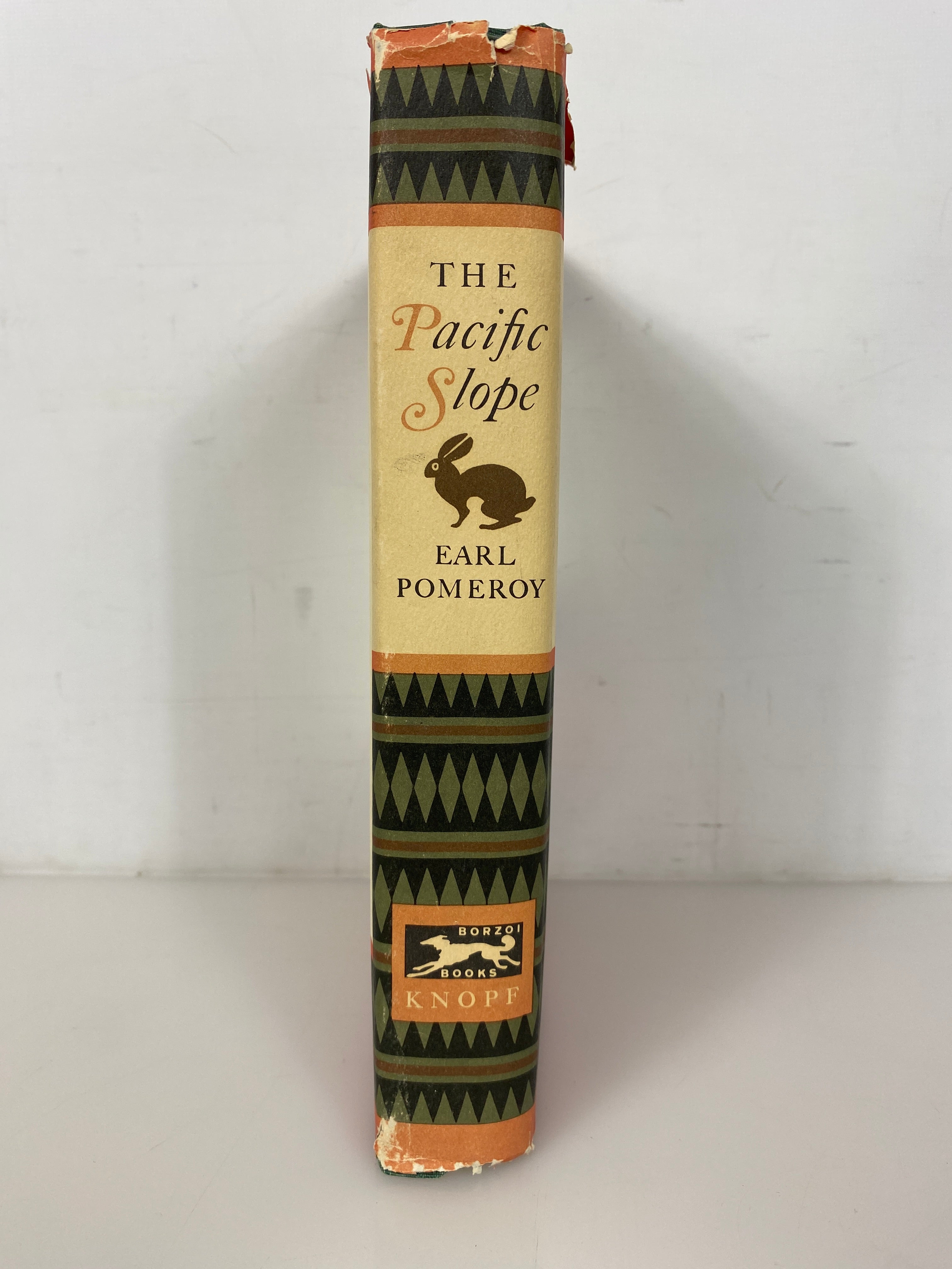 The Pacific Slope by Earl Pomeroy 1966 Second Printing Vintage HC DJ