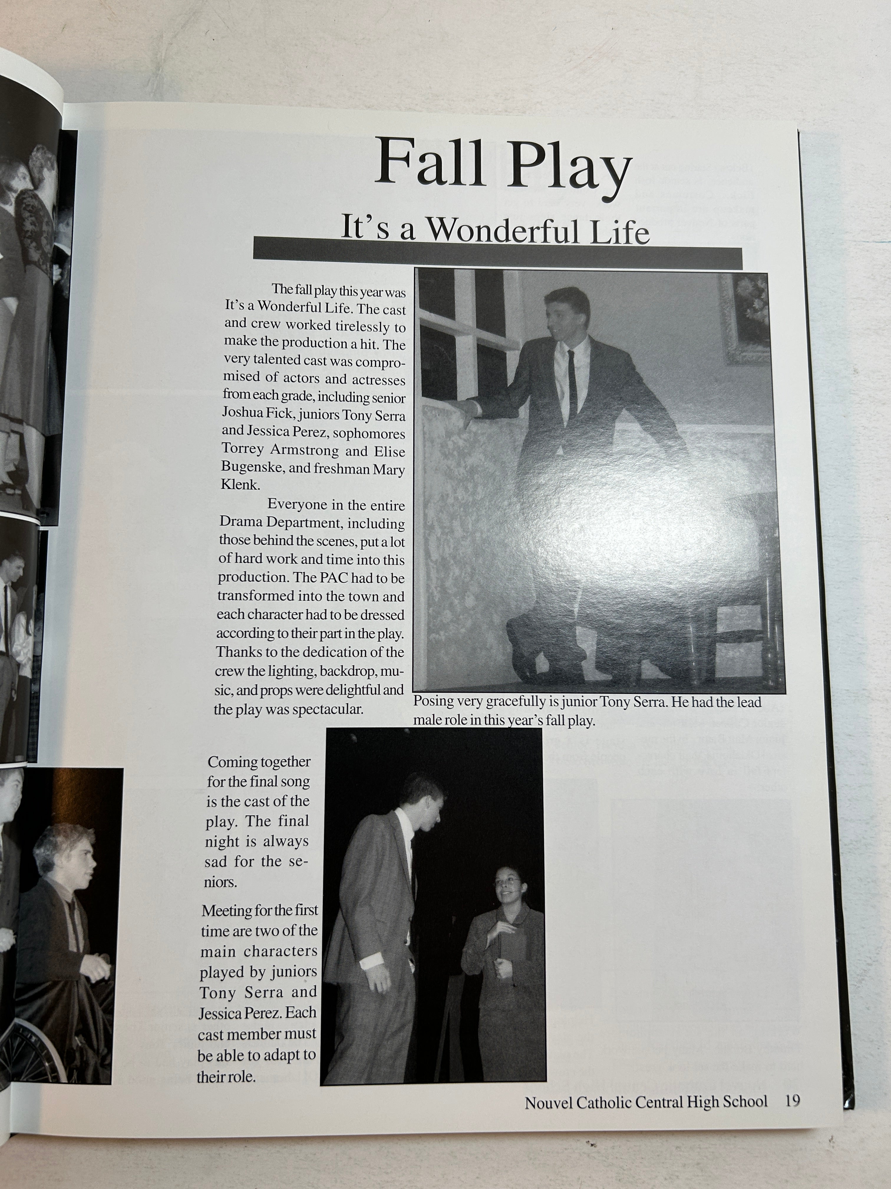 "The Panther" 2004 Nouvel Catholic Central High School Yearbook HC