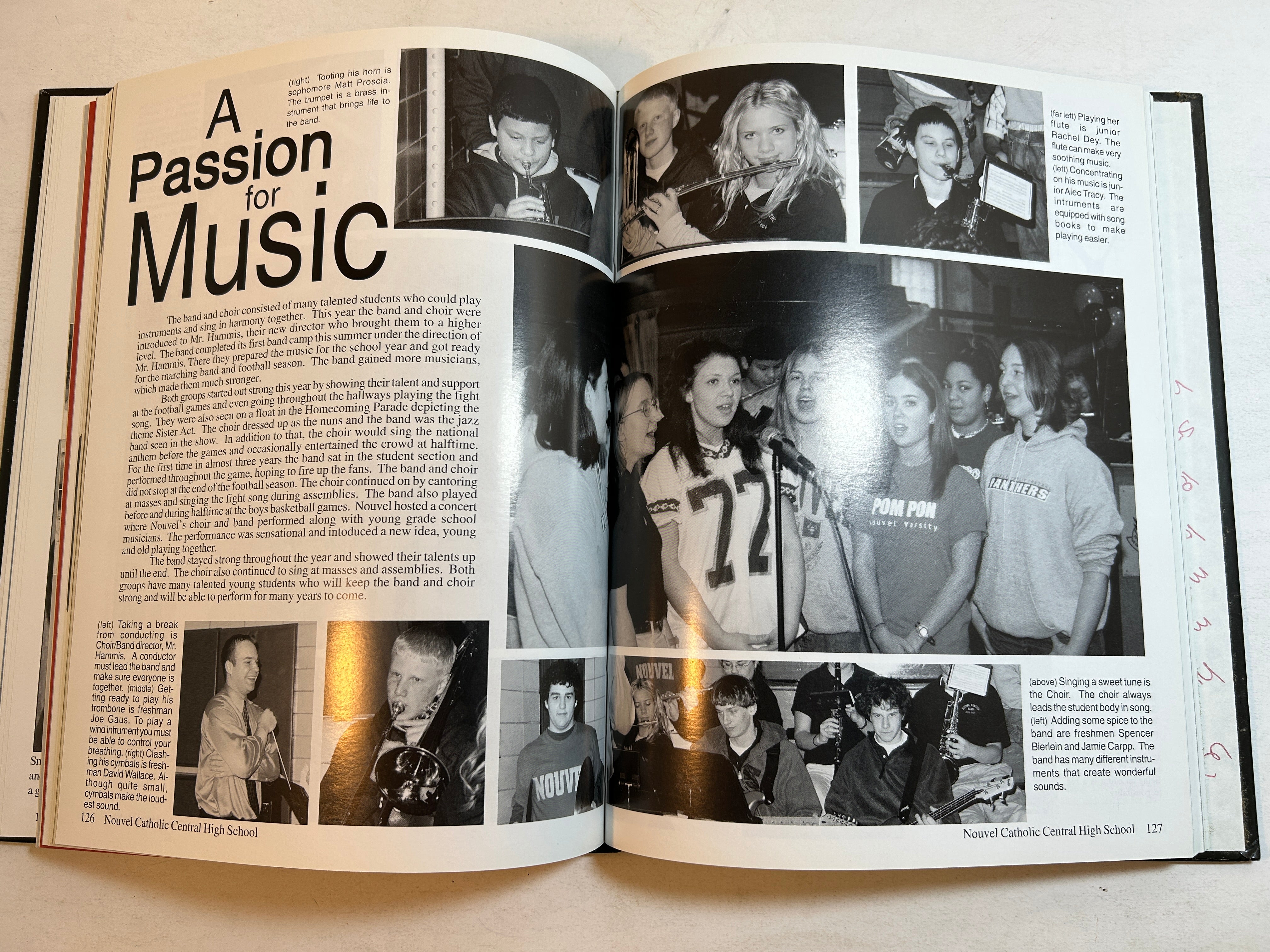 "The Panther" 2004 Nouvel Catholic Central High School Yearbook HC