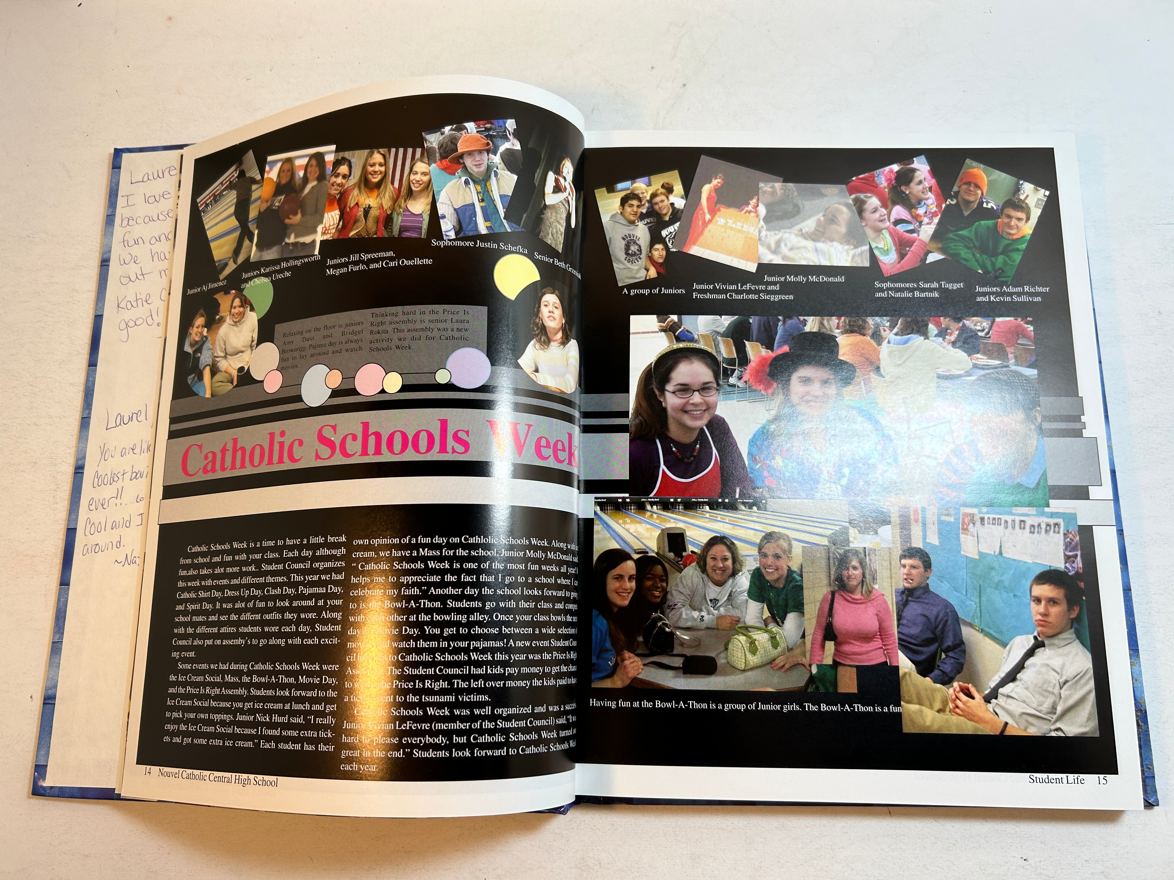 "The Panther" 2005 Nouvel Catholic Central High School Yearbook HC