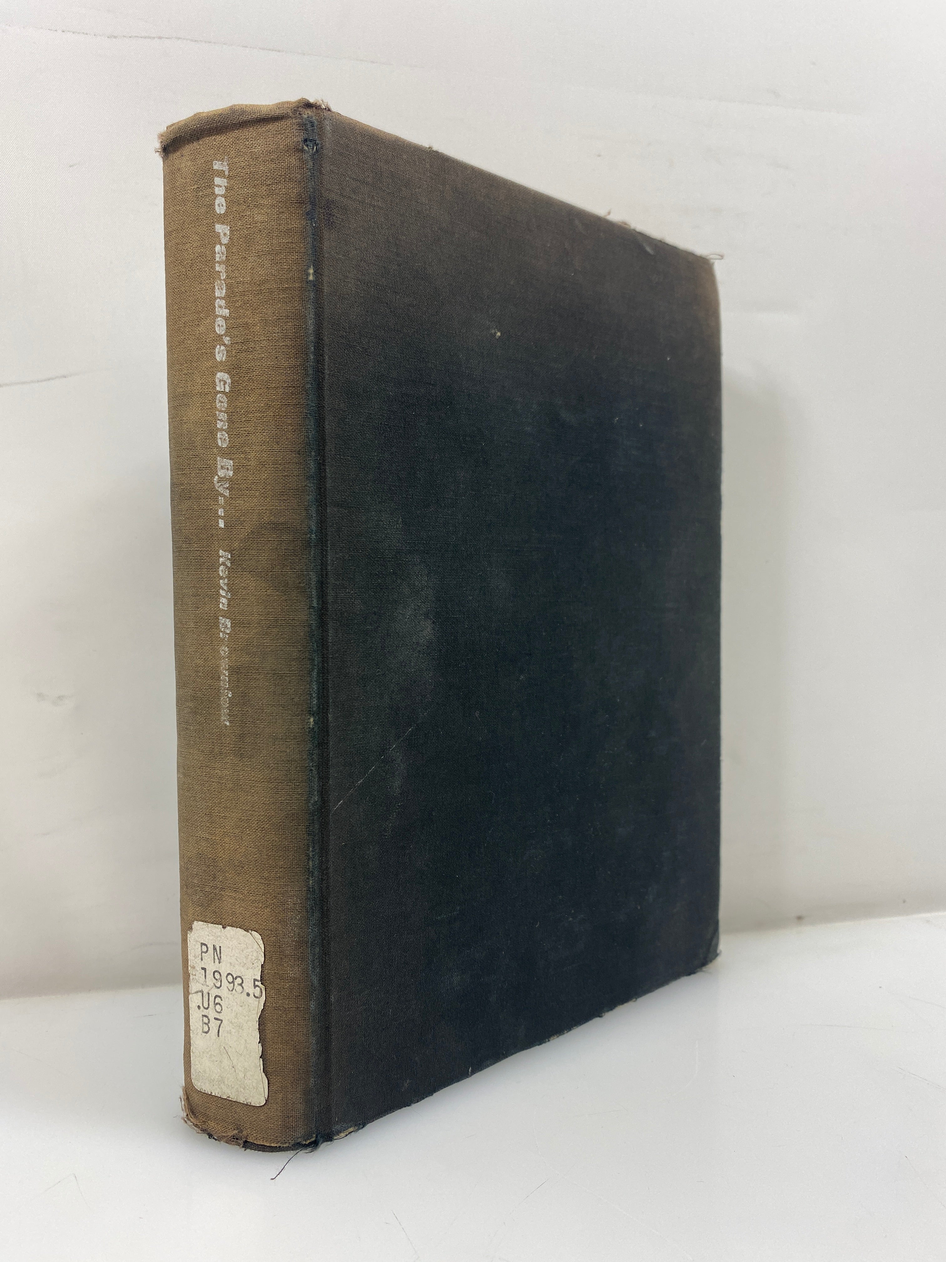 The Parade's Gone By by Brownlow Ex-Library 1968 HC