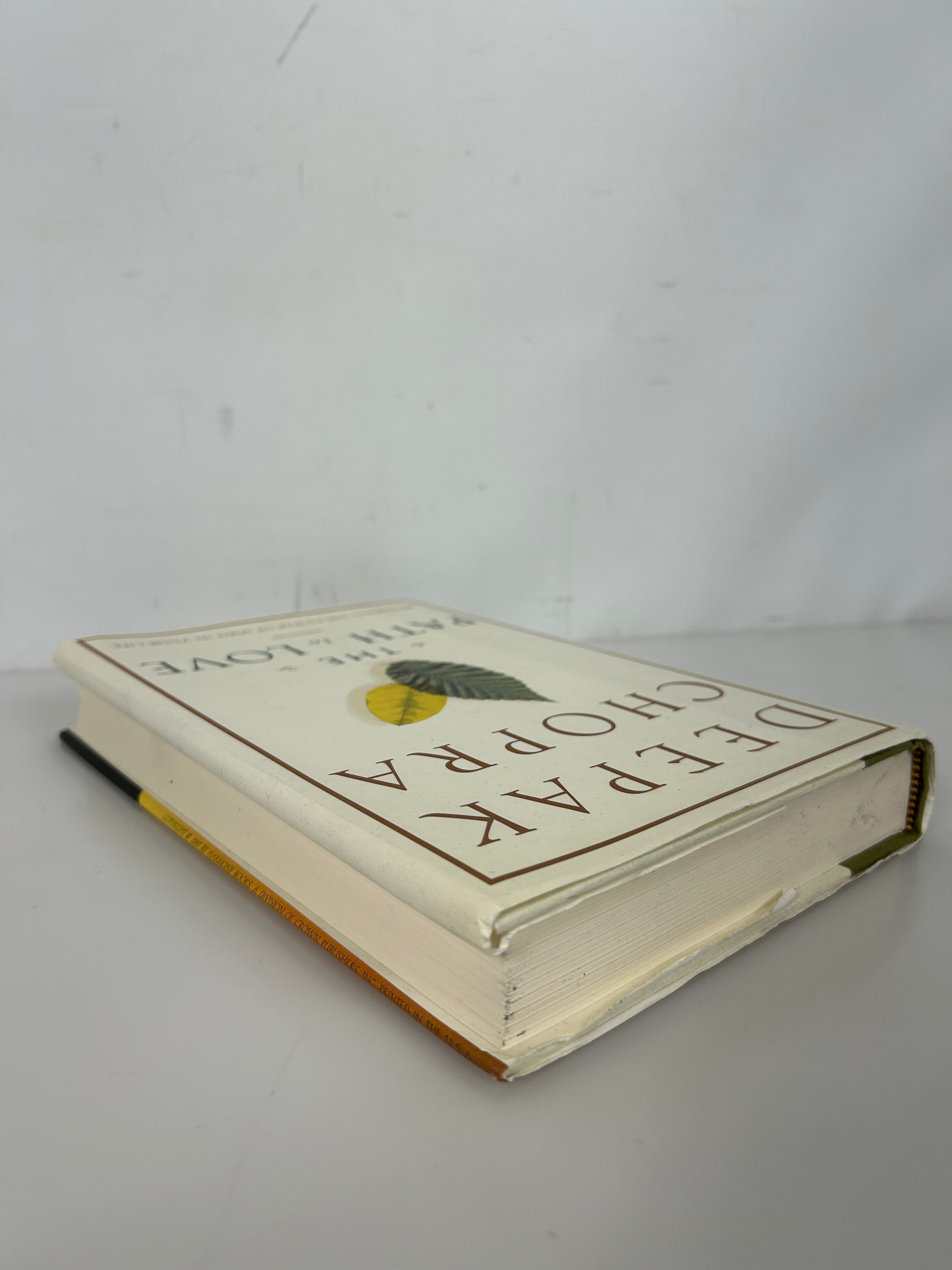 The Path to Love  Deepak Chopra 1st Edition HCDJ