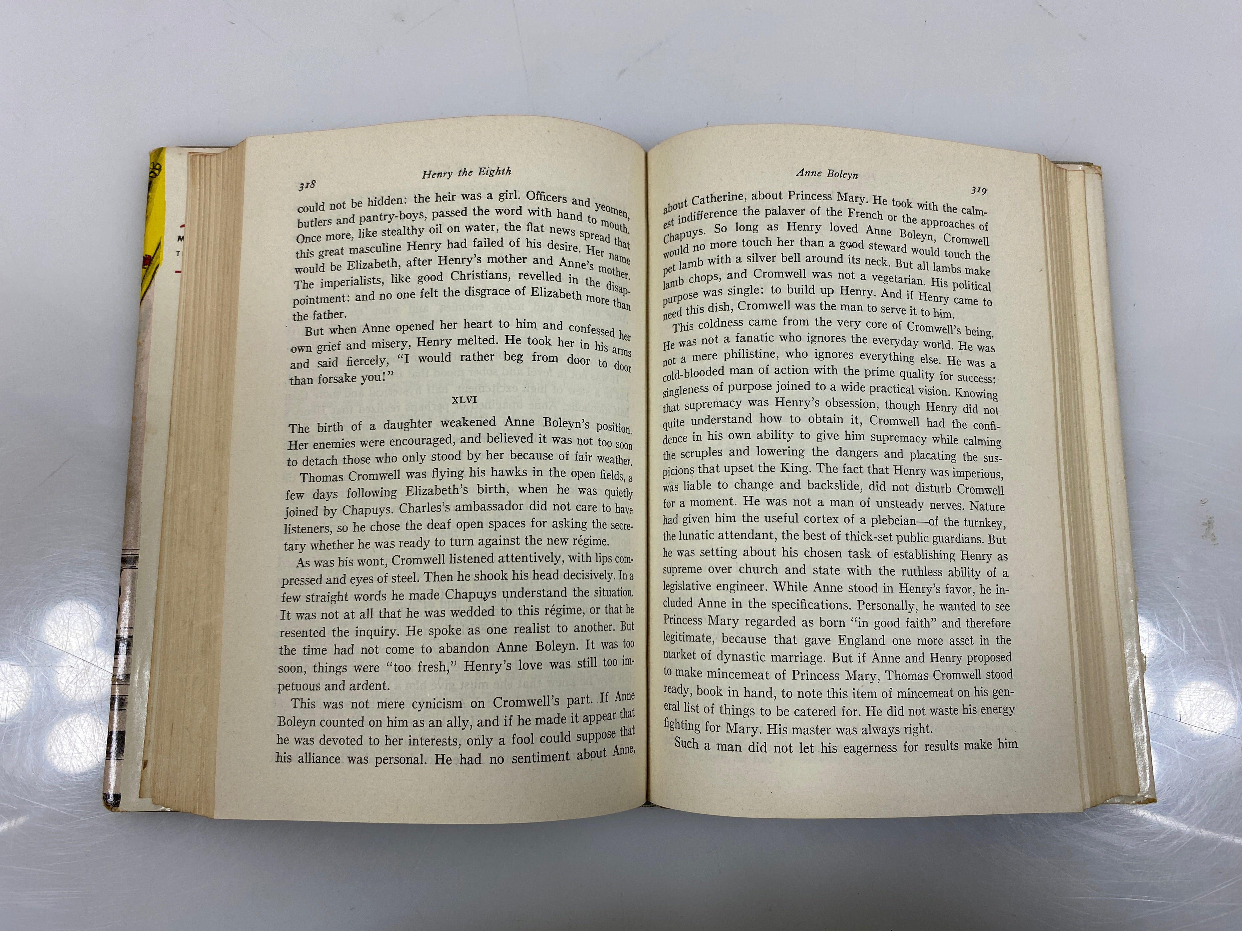The Personal History of Henry The Eighth by Hackett 1945 HCDJ