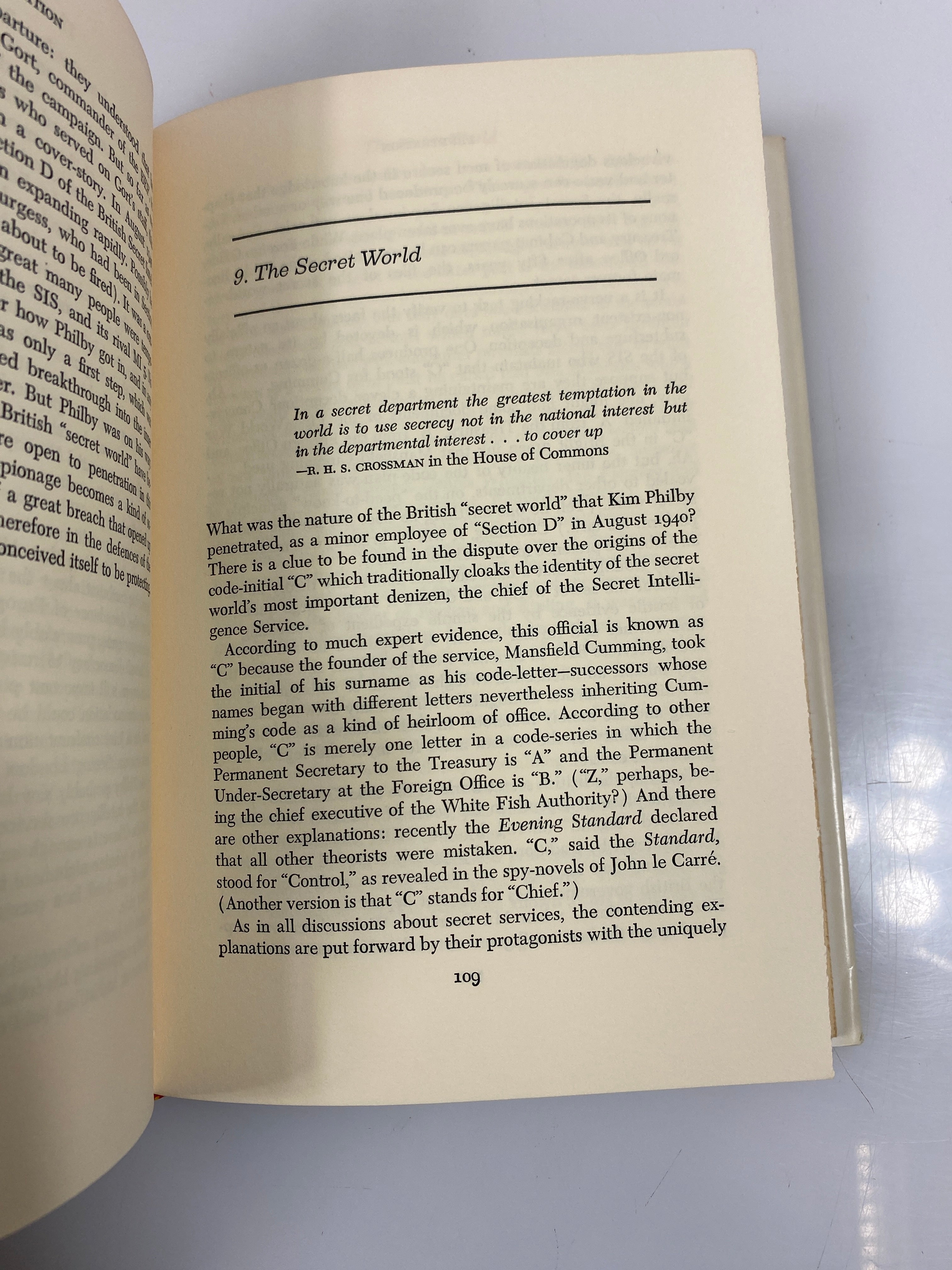 The Philby Conspiracy Page, Leitch, & Knightley 1968 HCDJ