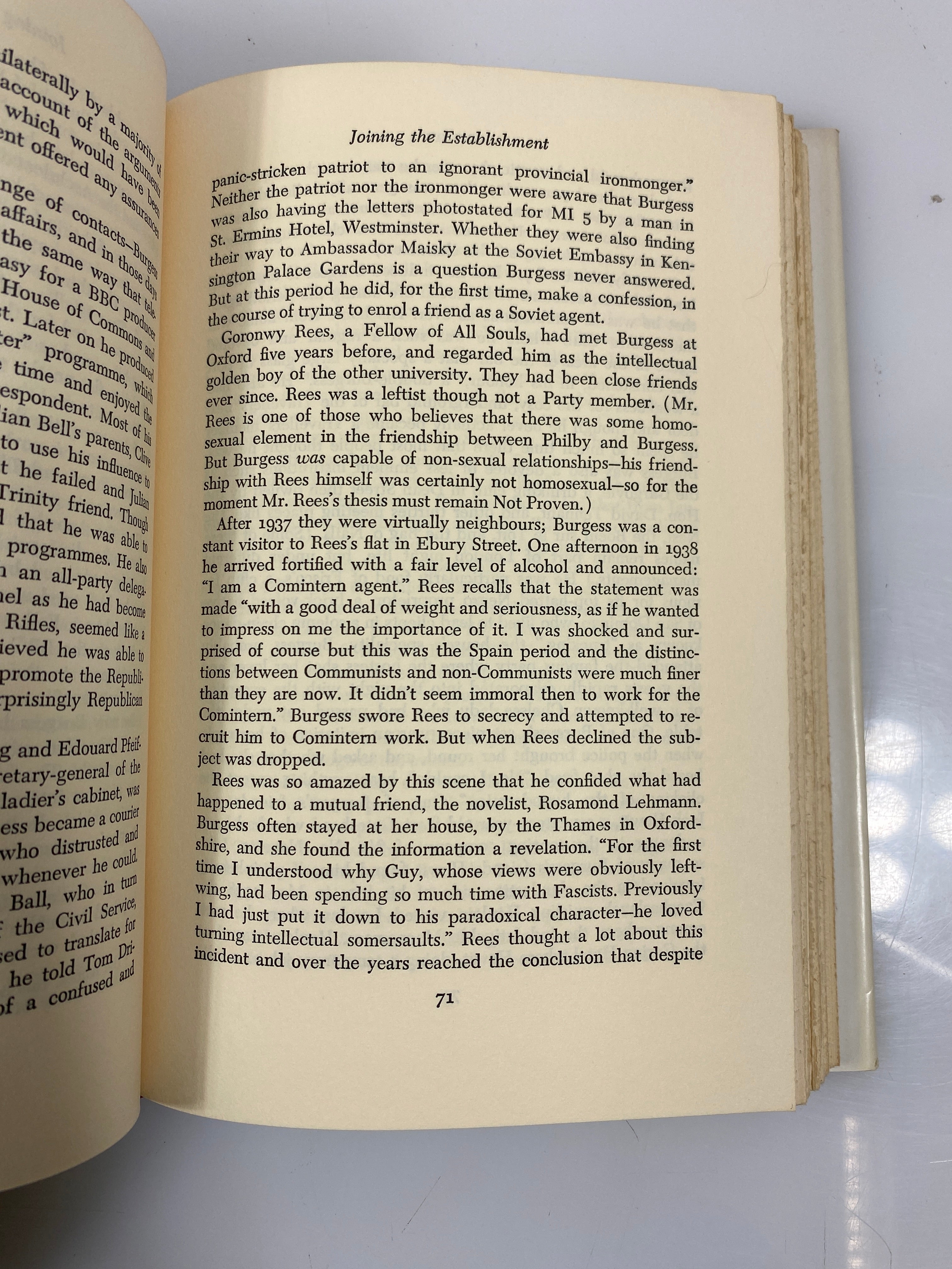 The Philby Conspiracy Page, Leitch, & Knightley 1968 HCDJ