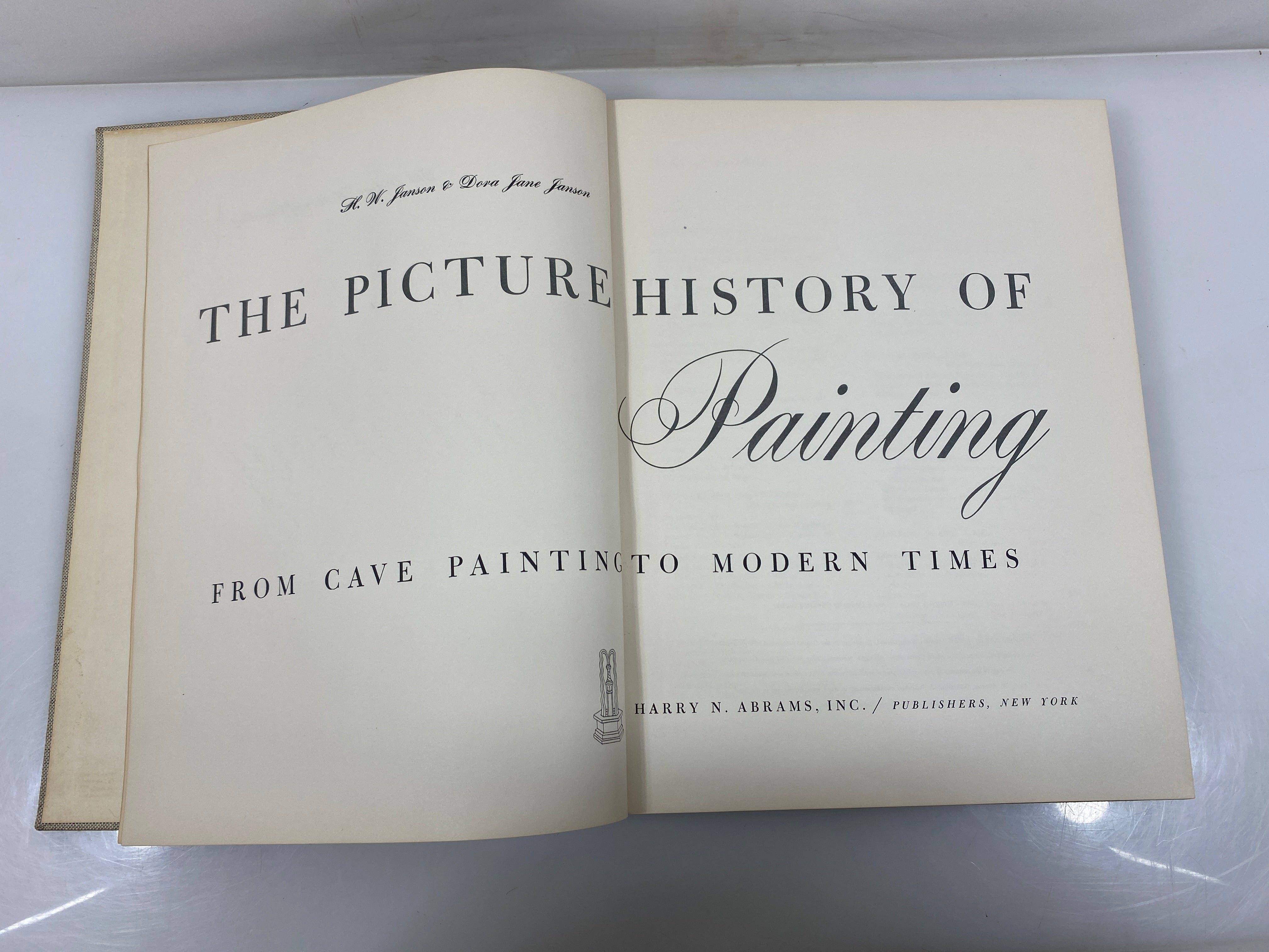 The Picture History of Painting by Janson/Janson 1957 HC