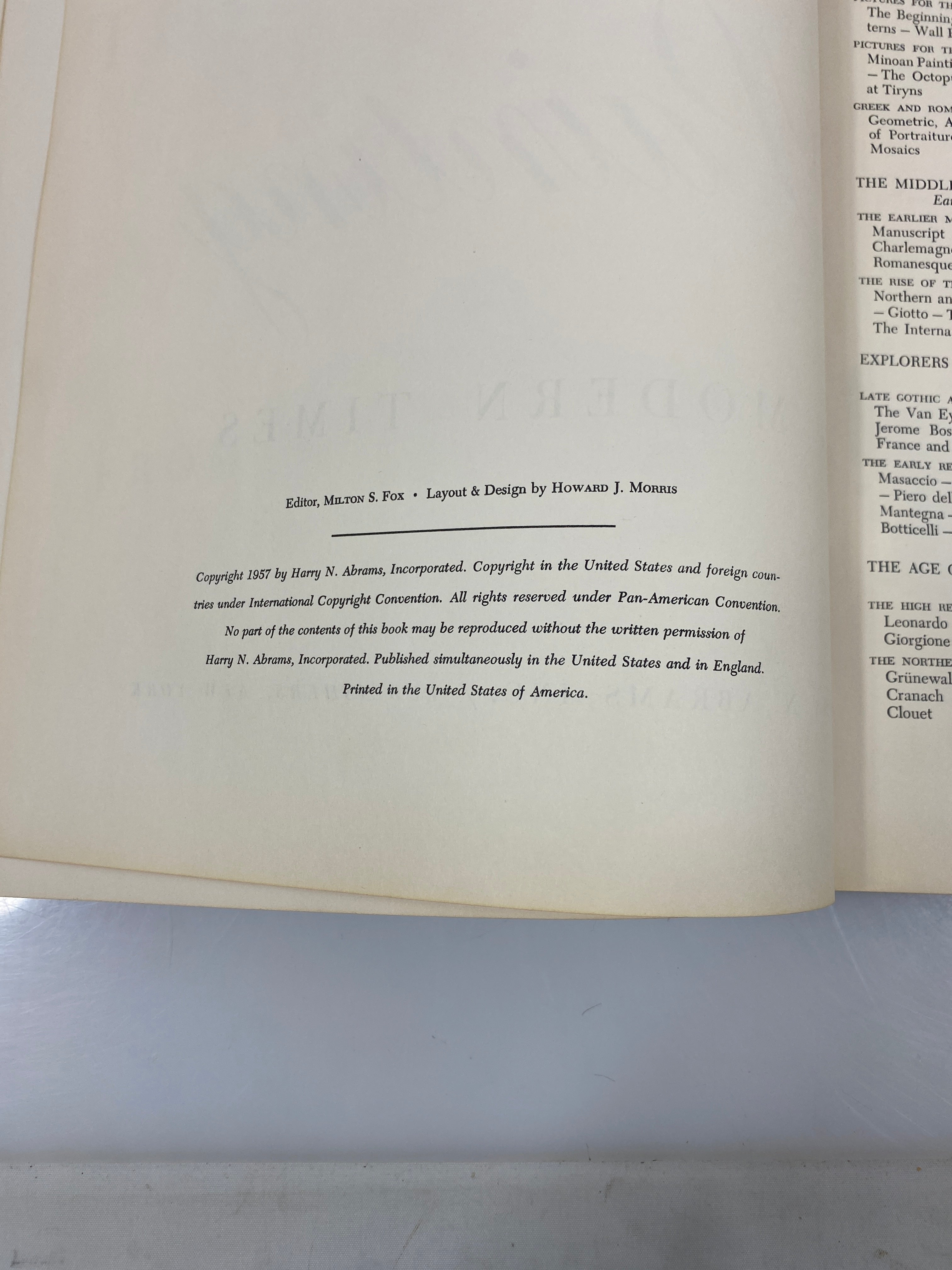 The Picture History of Painting by Janson/Janson 1957 HC