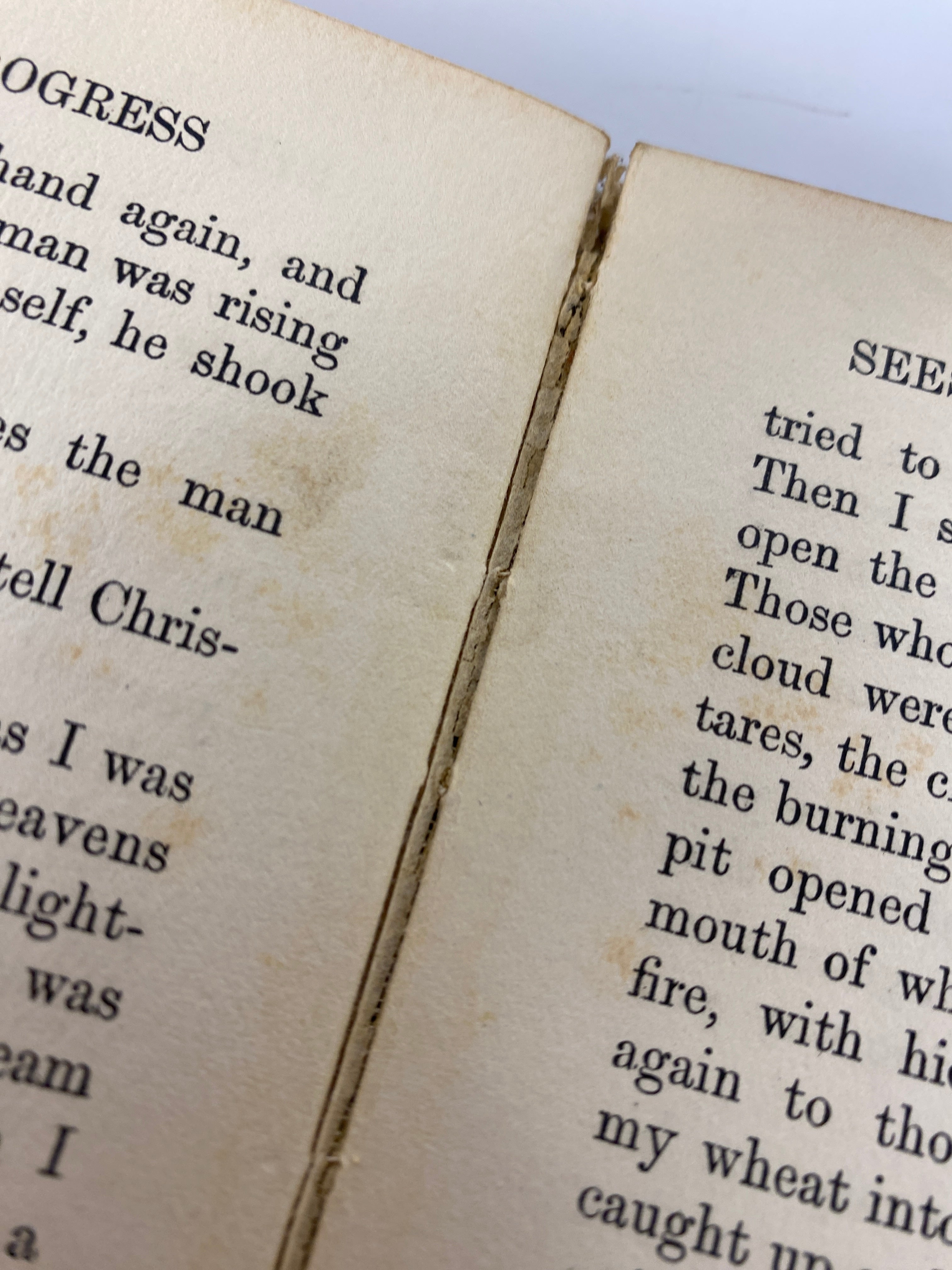 The Pilgrim's Progress John Bunyan Children's Edition 1911 Antique HC