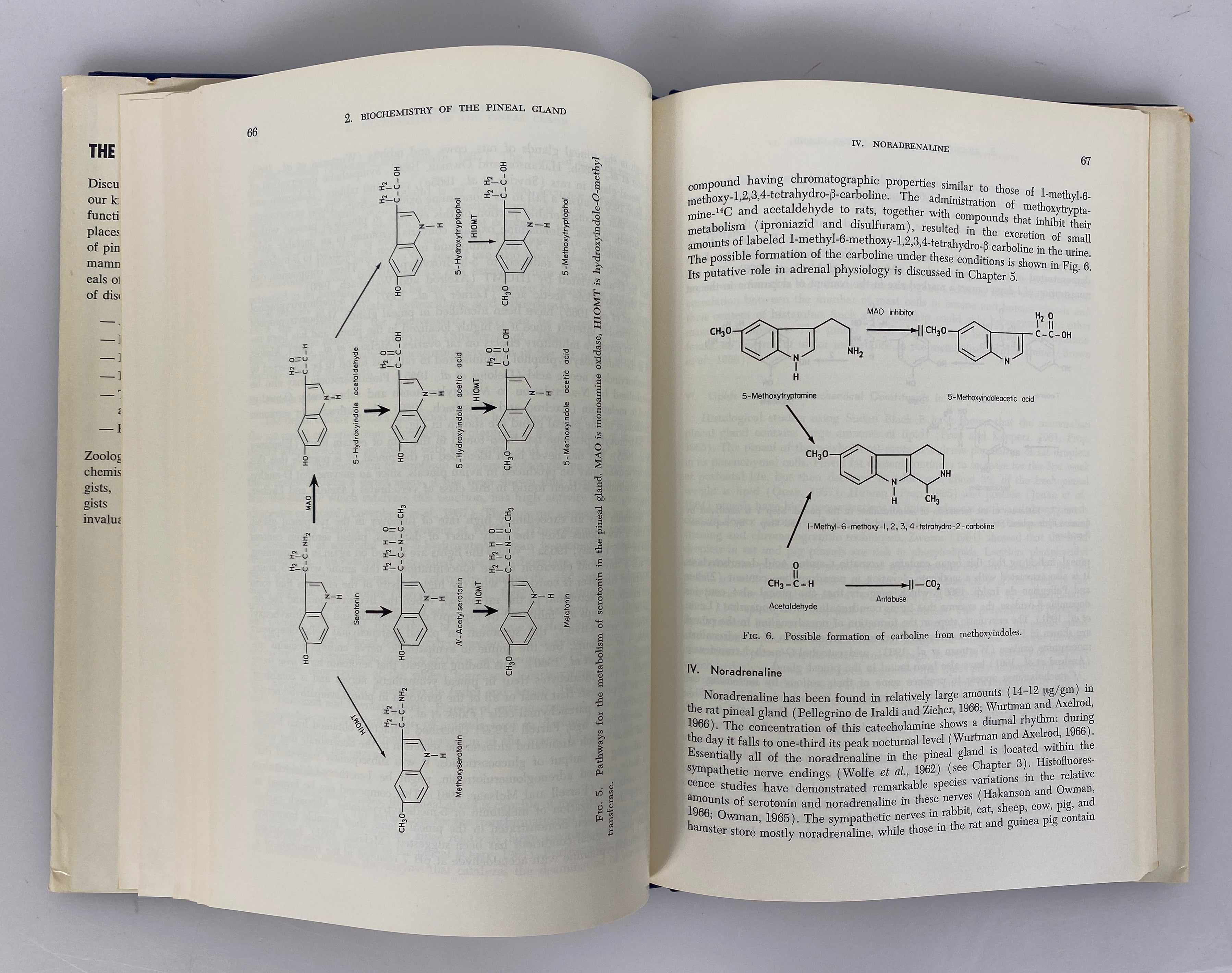 The Pineal by Wurtman/Axelrod/Kelly 1968 Academic Press HC DJ