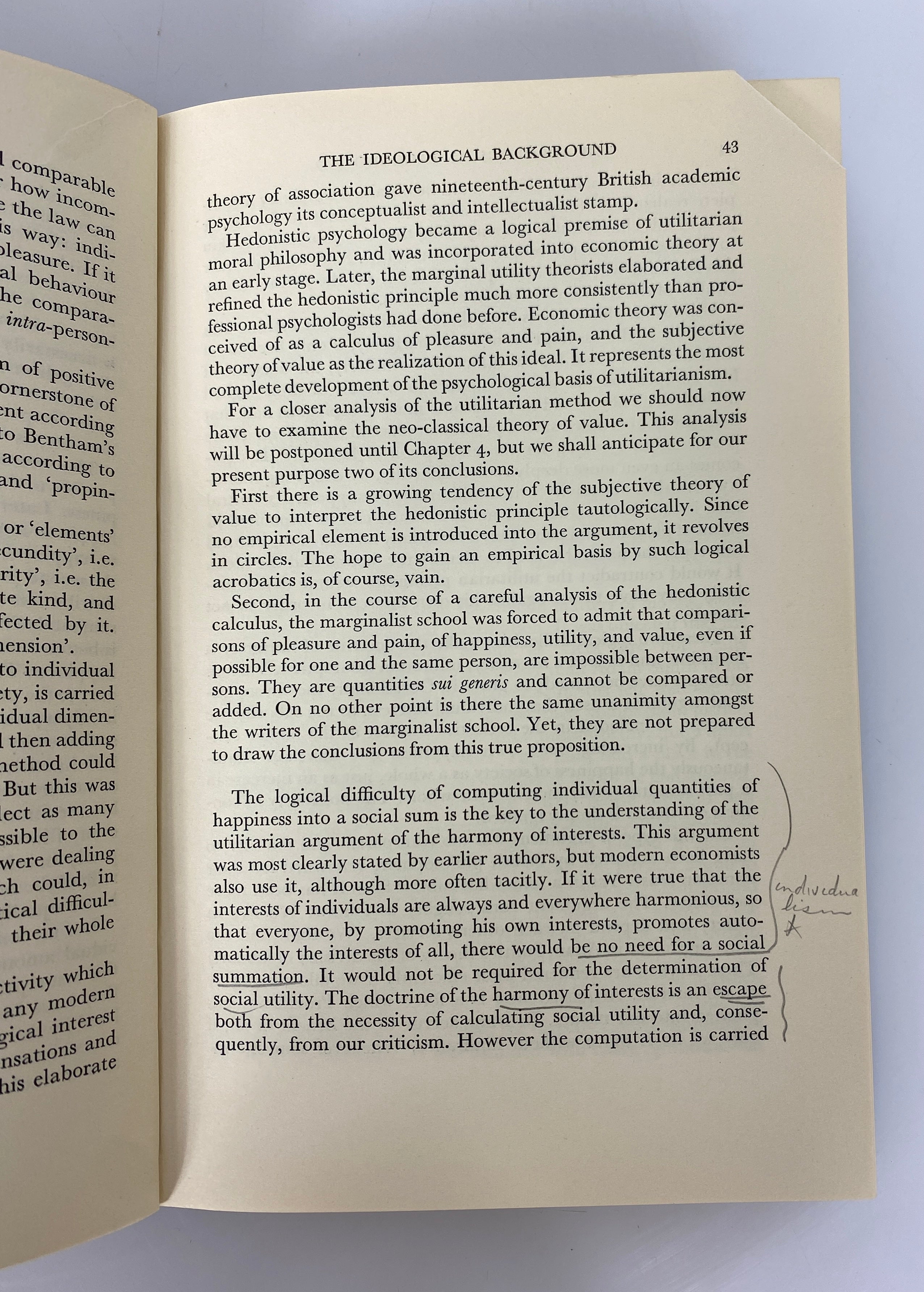 The Political Element in the Development of Economic Theory Myrdal Ex-Library HC