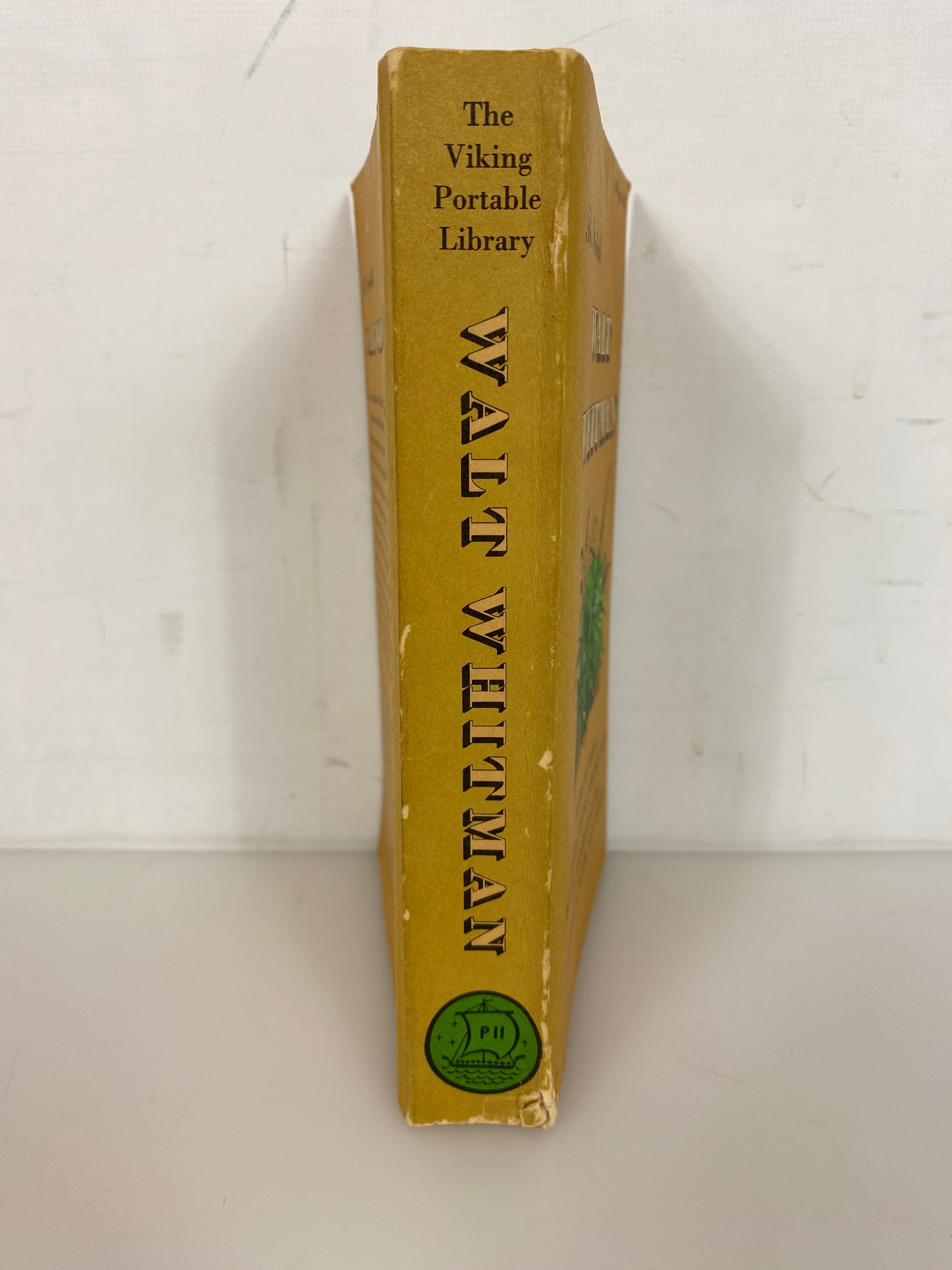 The Portable Walt Whitman by Van Doren 1966 11th Printing Vintage SC