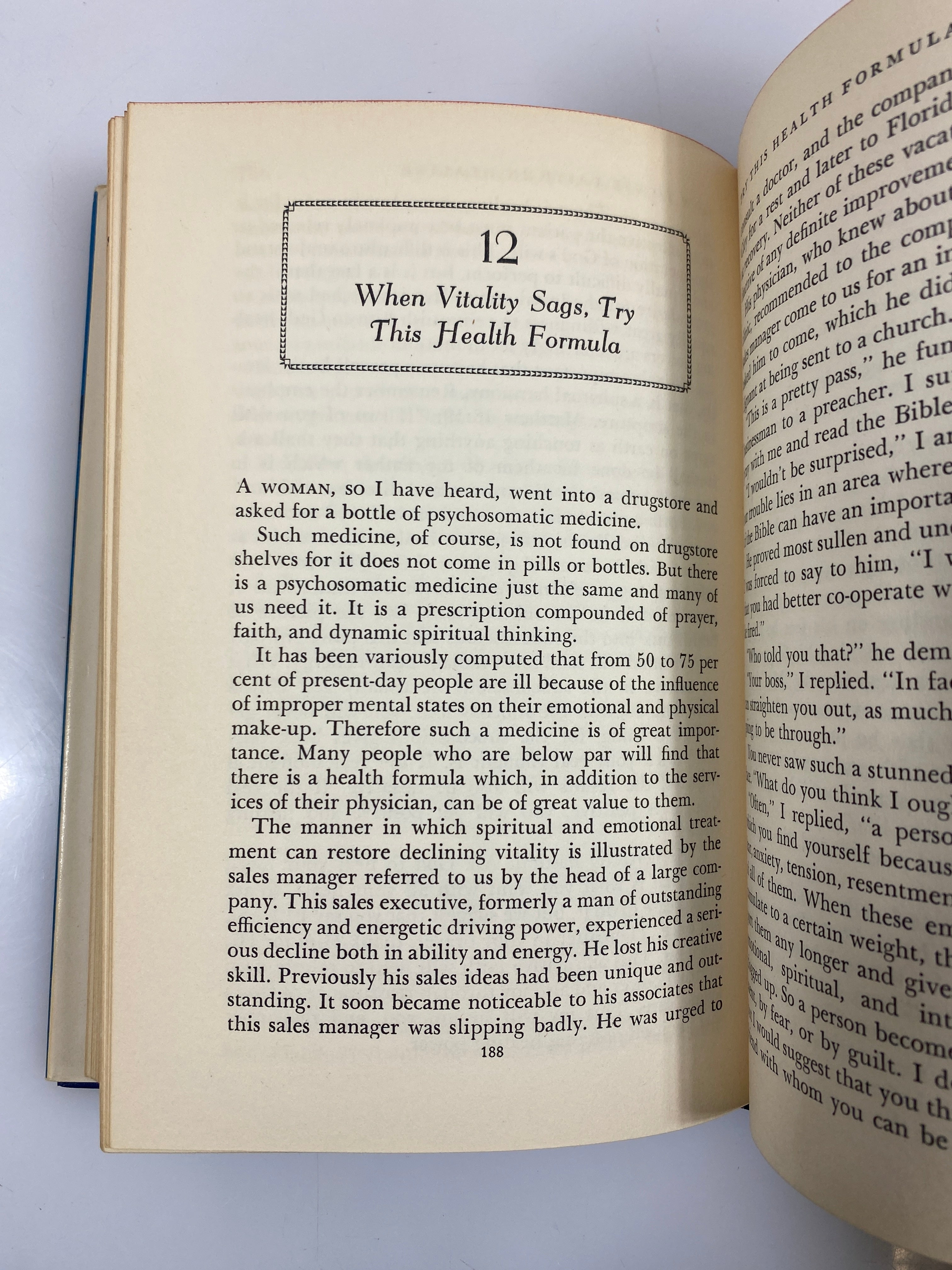 The Power of Positive Thinking Norman Peale7th Printing 1953 HCDJ