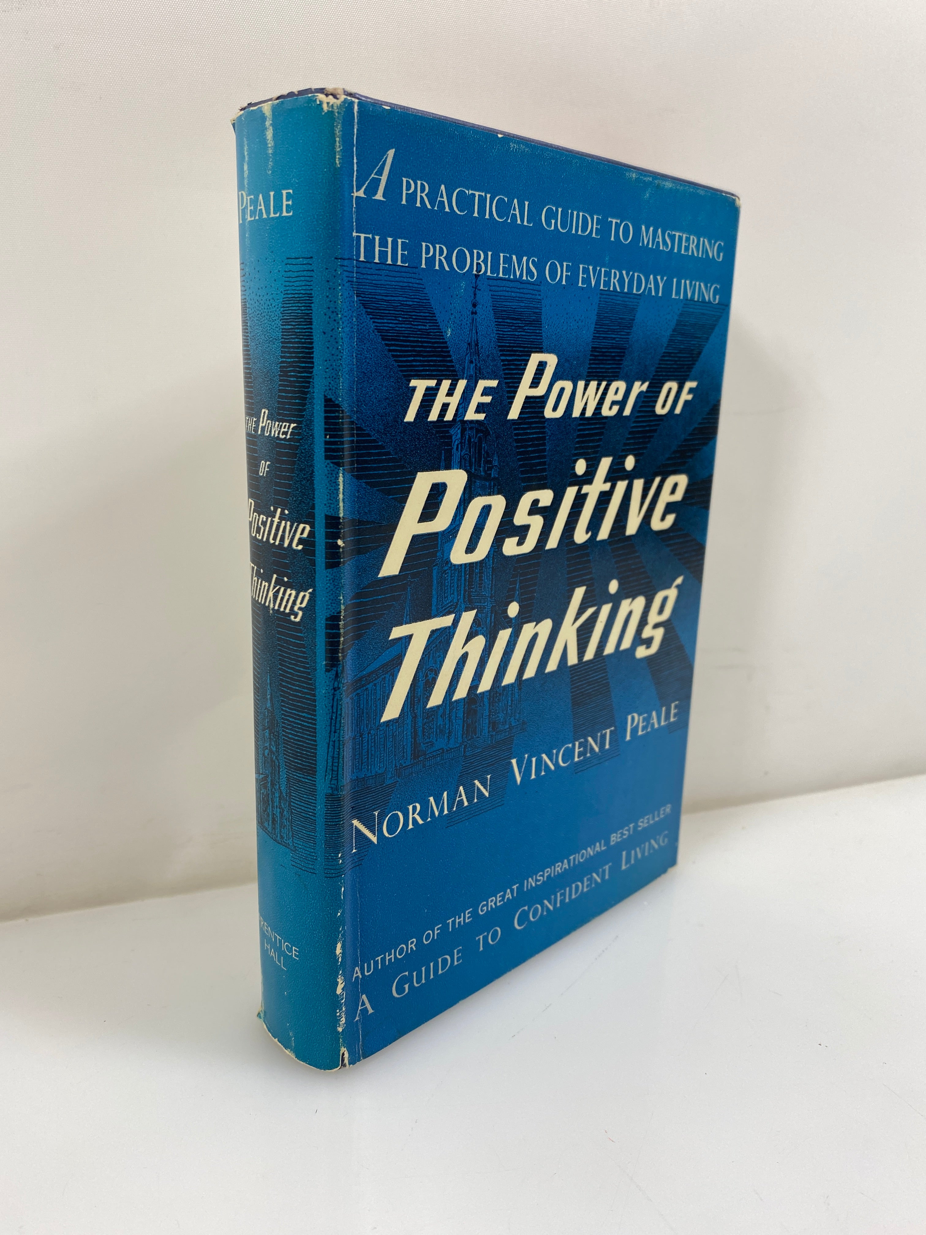 The Power of Positive Thinking Norman Peale7th Printing 1953 HCDJ