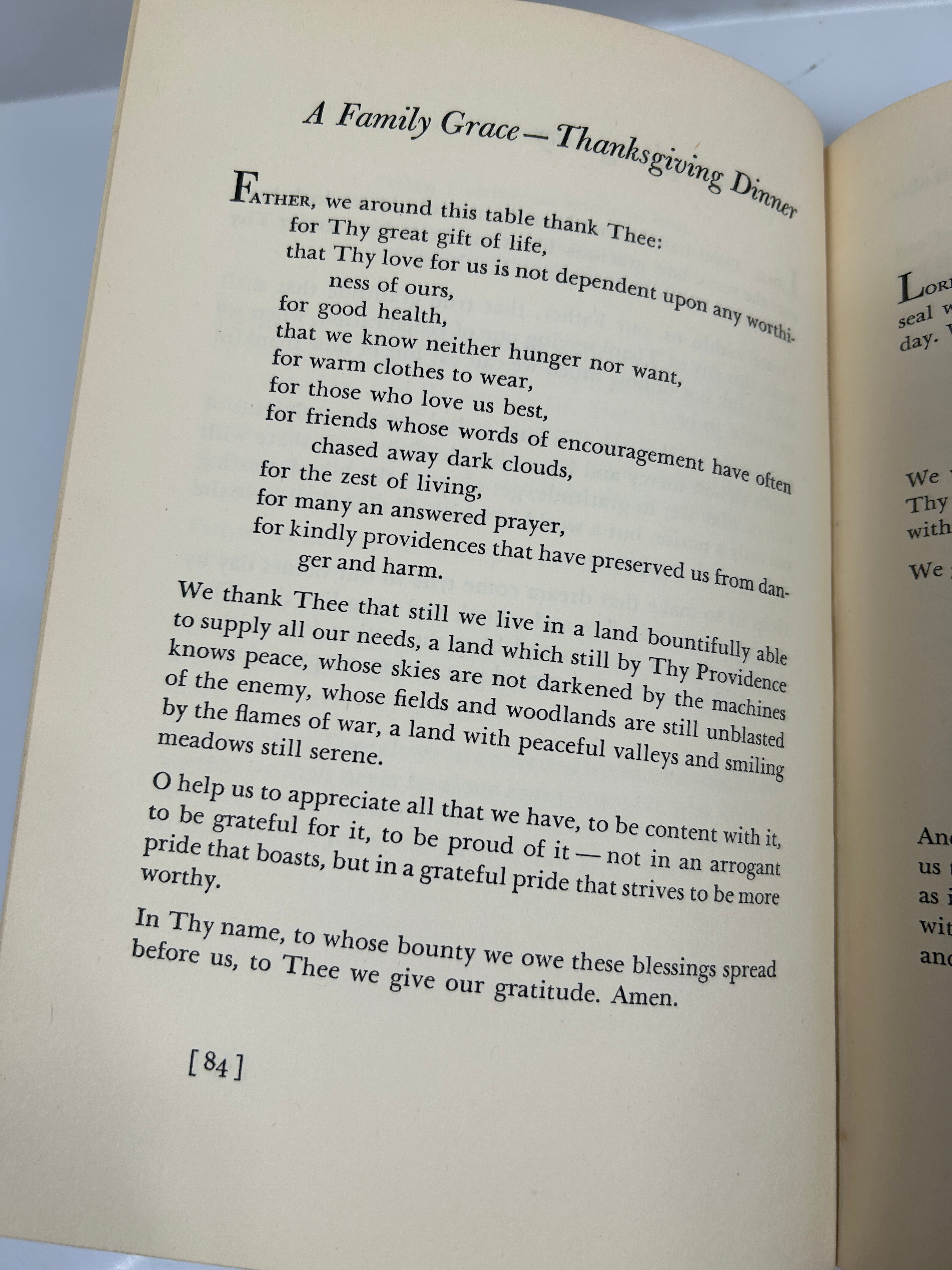 The Prayers of Peter Marshall editor Catherine Marshall Ex-Lib *signed* 1954 HC