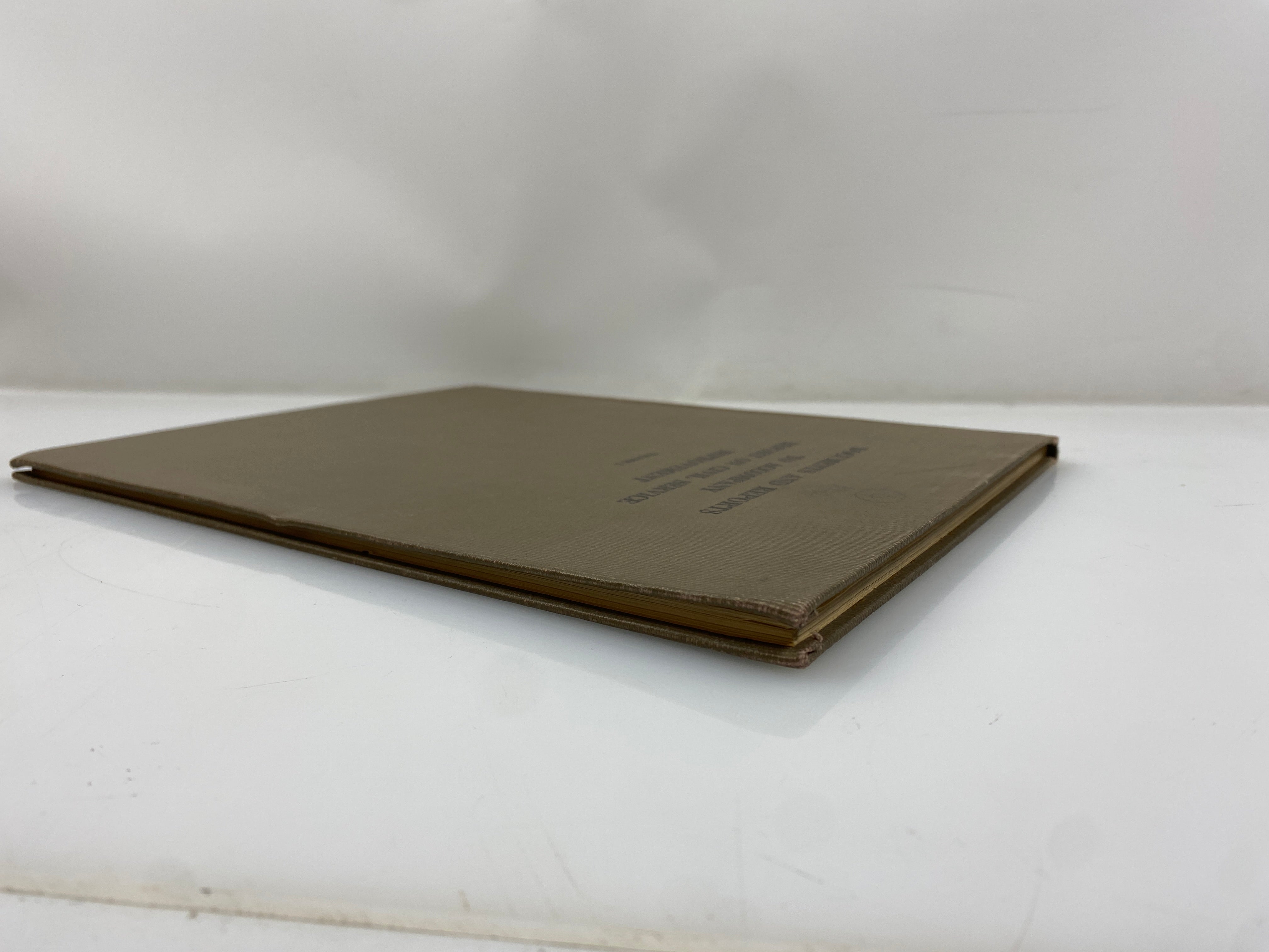 The President's Committee on Civil Service Improvement Vol 1 1942 HC