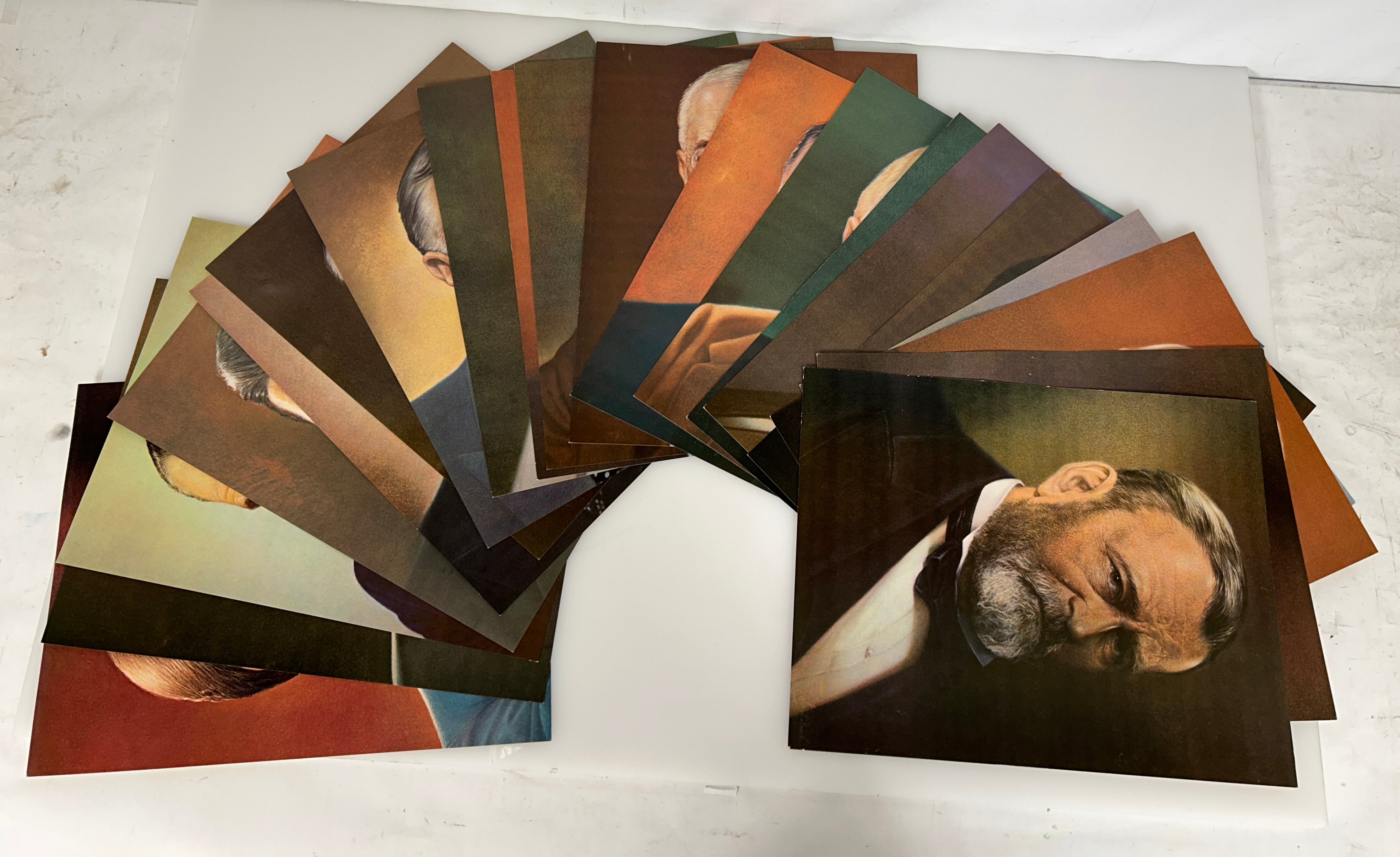 The Presidents: Individual Award Winning Portraits No Cleveland Ottenheimer 1972