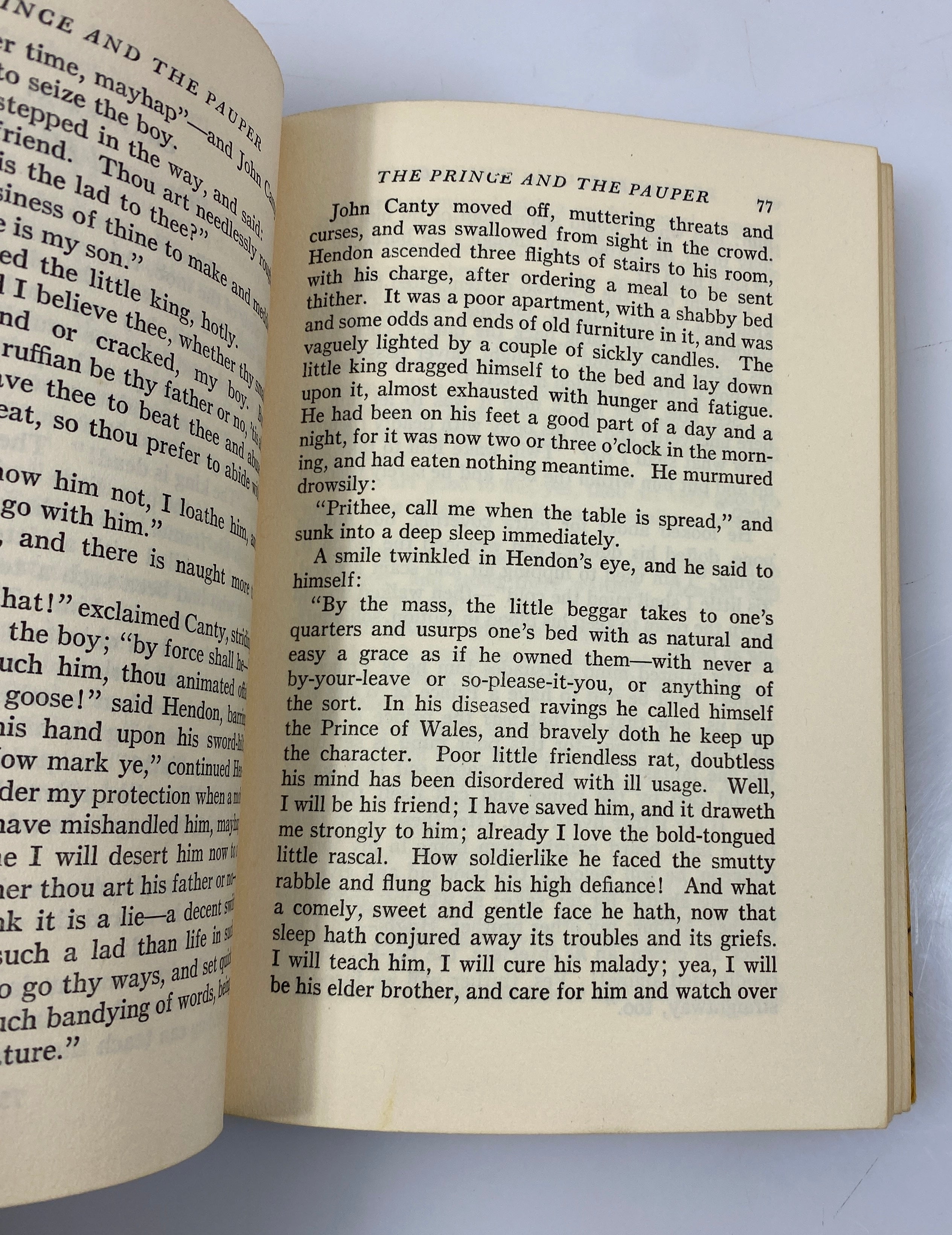 The Prince and the Pauper by Clemens Goldsmith Publishing Co HC